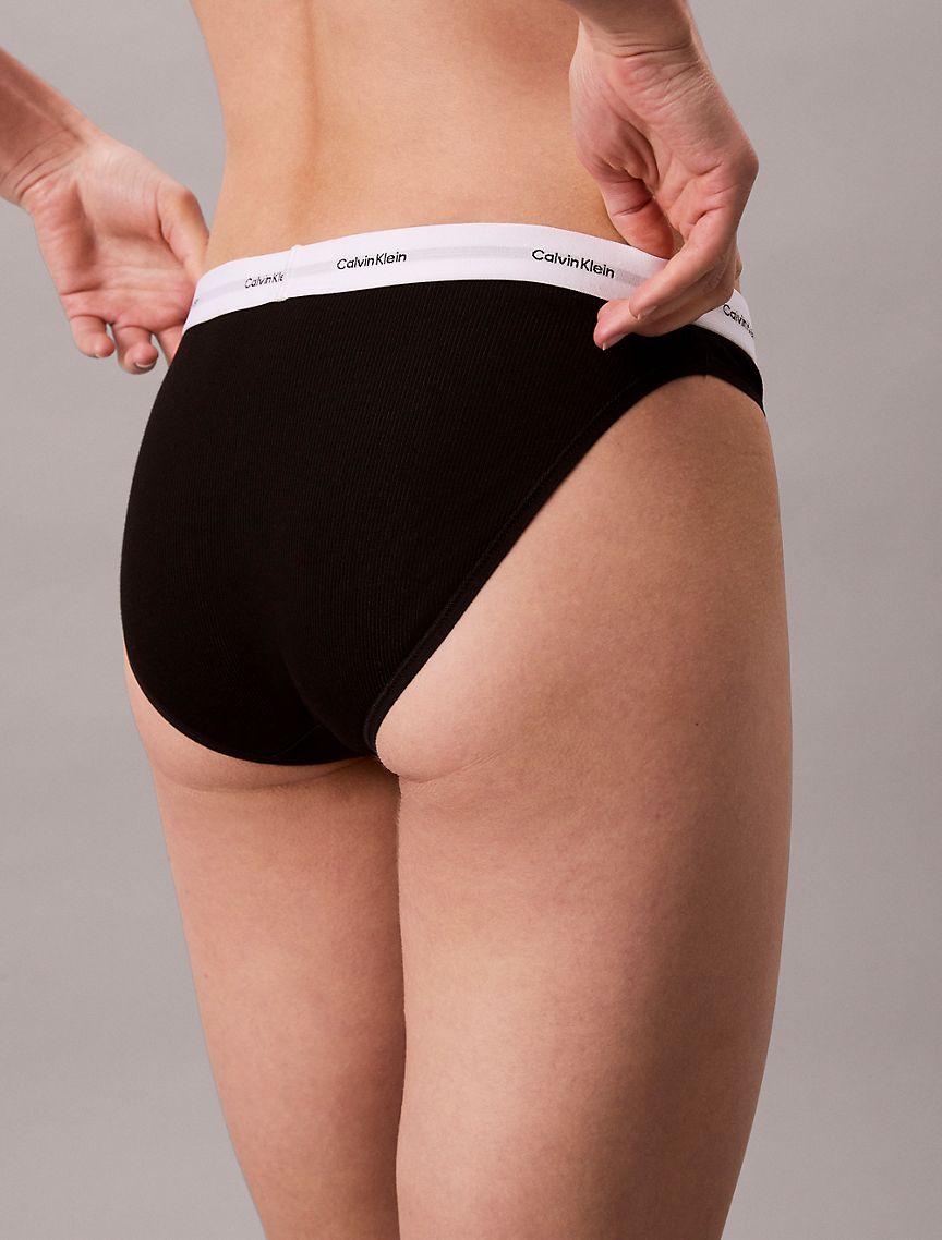 Cotton Stretch Rib Bikini Product Image