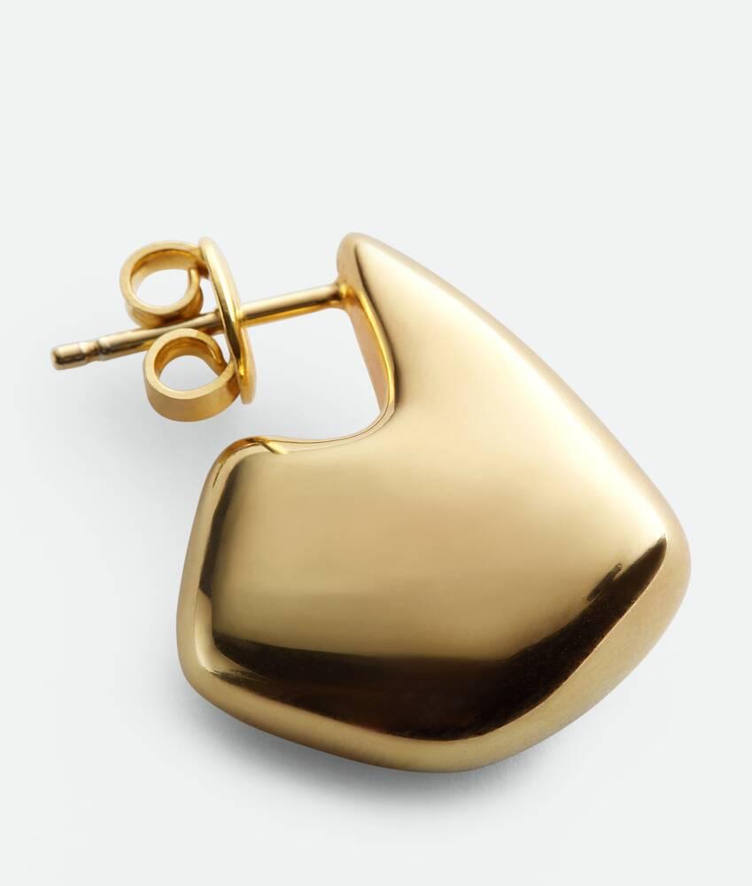 Women's Mini Fin Earrings in Yellow gold Product Image