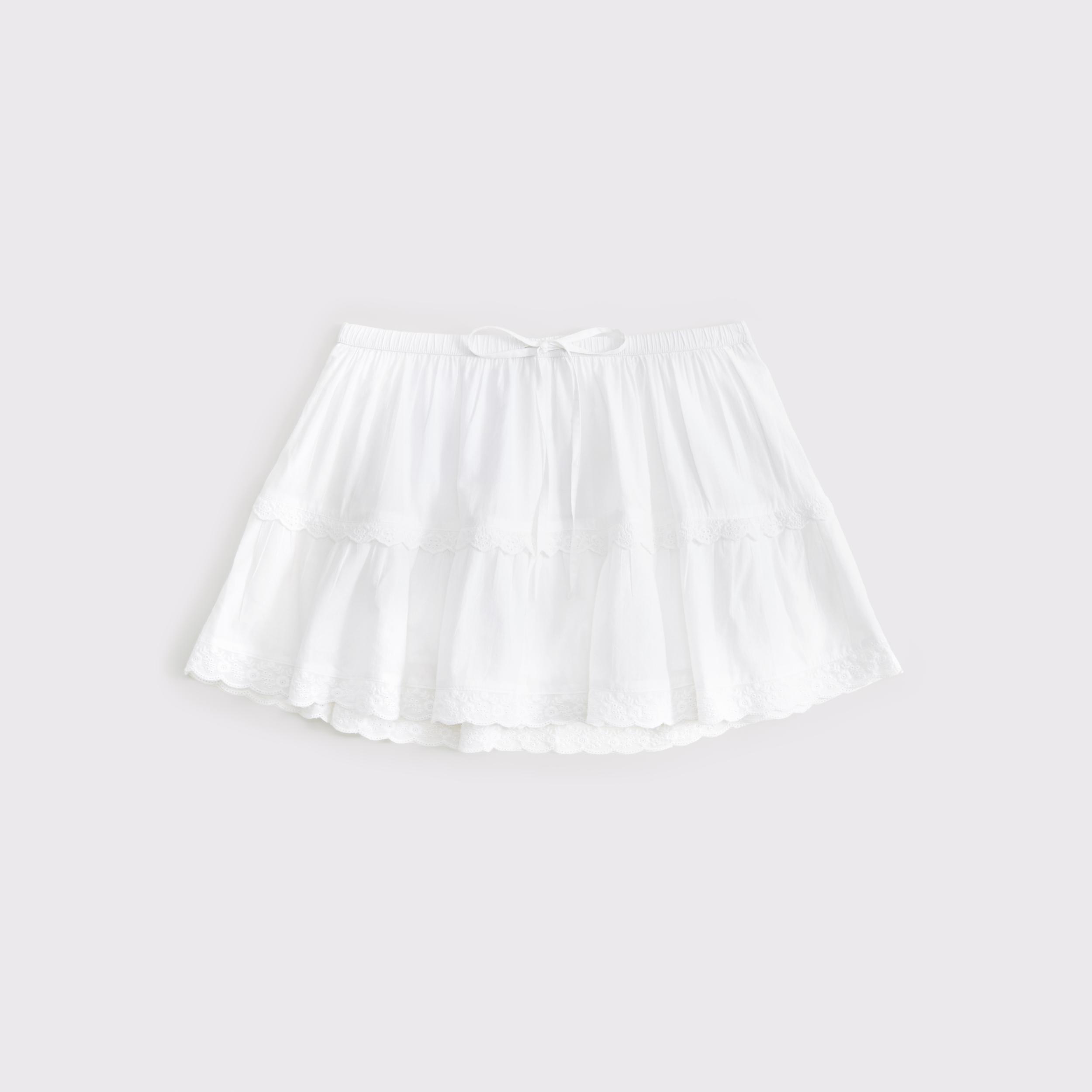 Mid Rise Pull-On Mini Skort Product Image