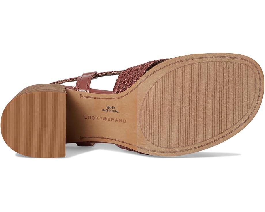 Women's Lucky Brand Sasina Cut Out Heeled Sandals Product Image