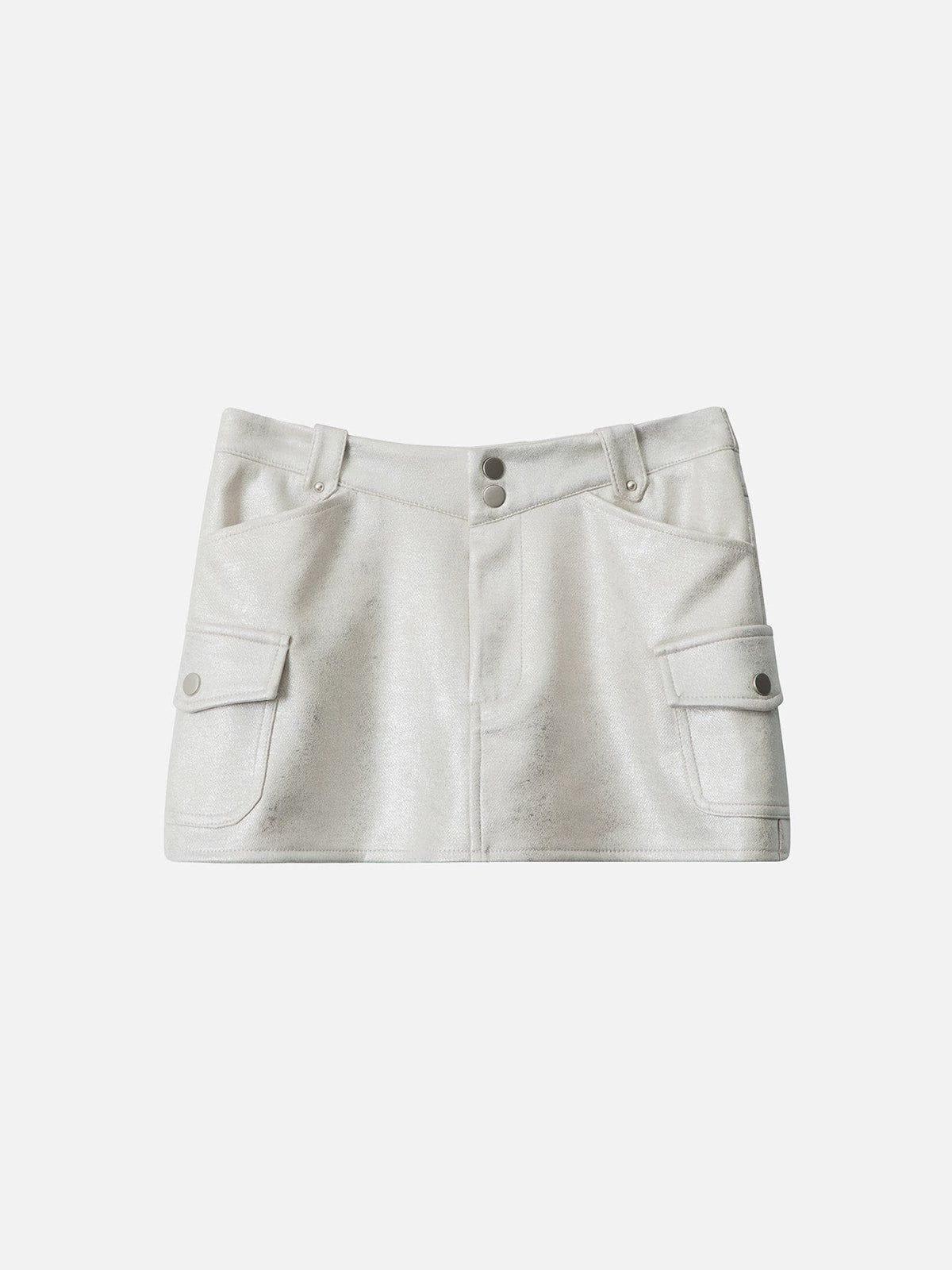 Aelfric Eden Metal Color Skirt Female Product Image