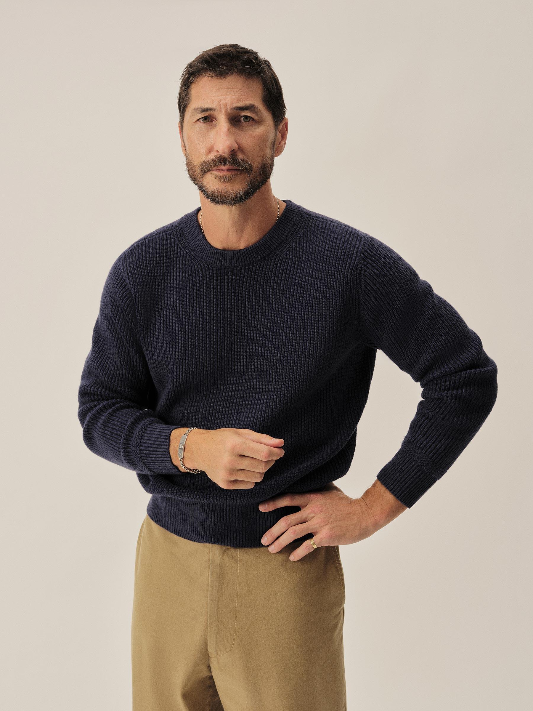 Deep Sea Seafarer Cotton Rib Crew Product Image