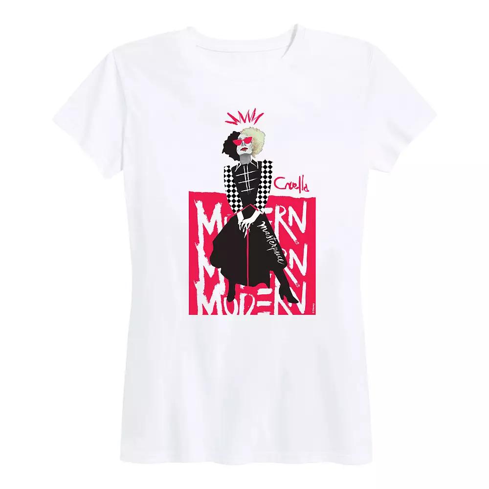 Disney's Cruella Women's Modern Graphic Tee,  Product Image