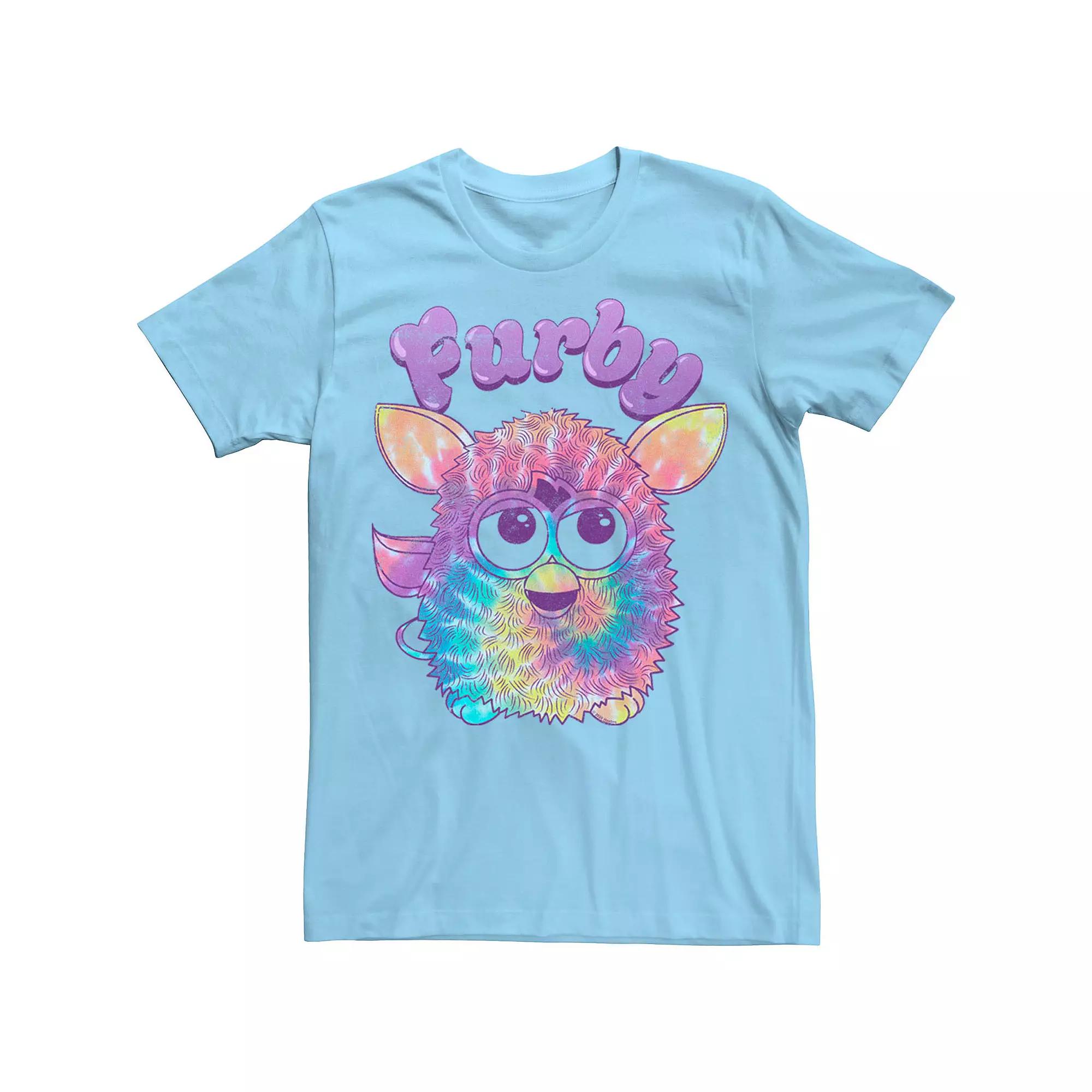 Men's Furby Tie Dye Portrait Tee,  Product Image