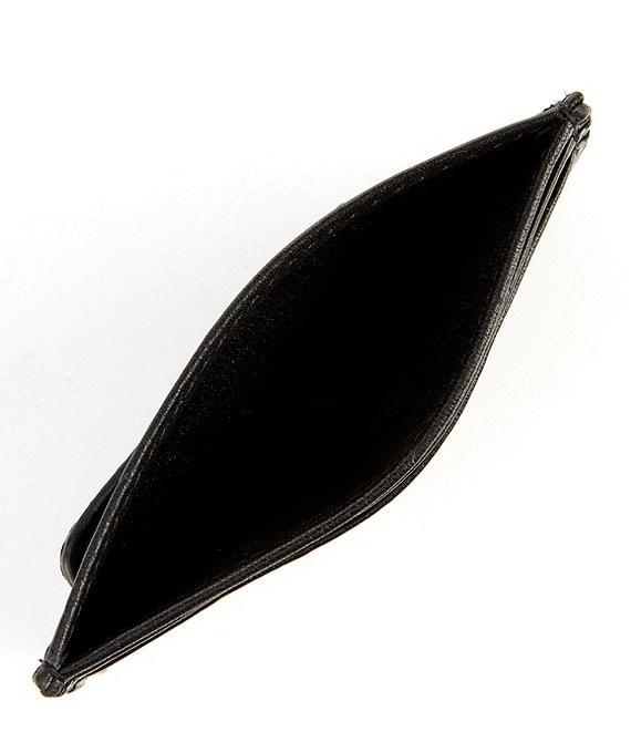 Polo Ralph Lauren Pebbled Leather Card Case With Money Clip Product Image