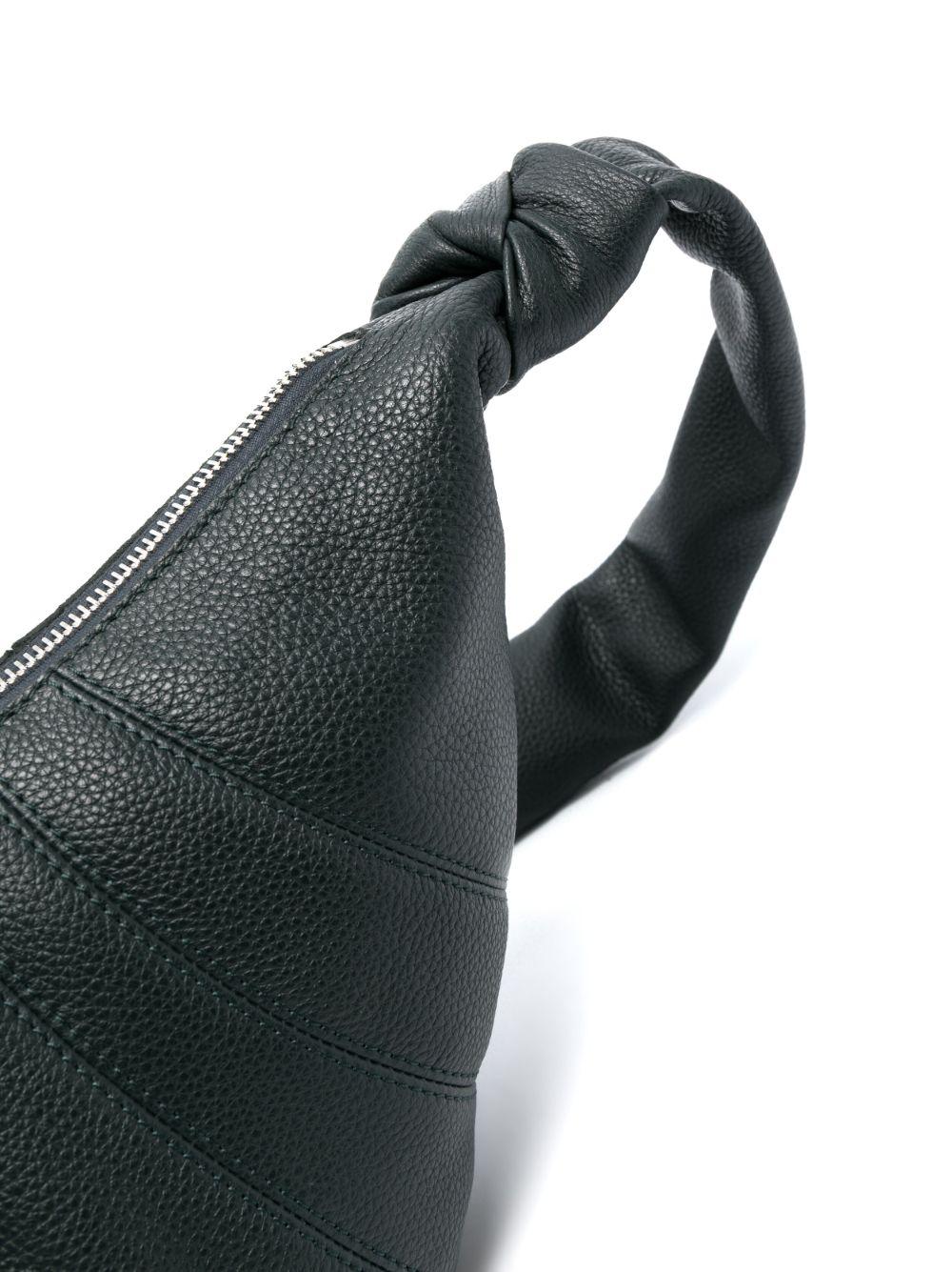 Croissant leather shoulder bag Product Image