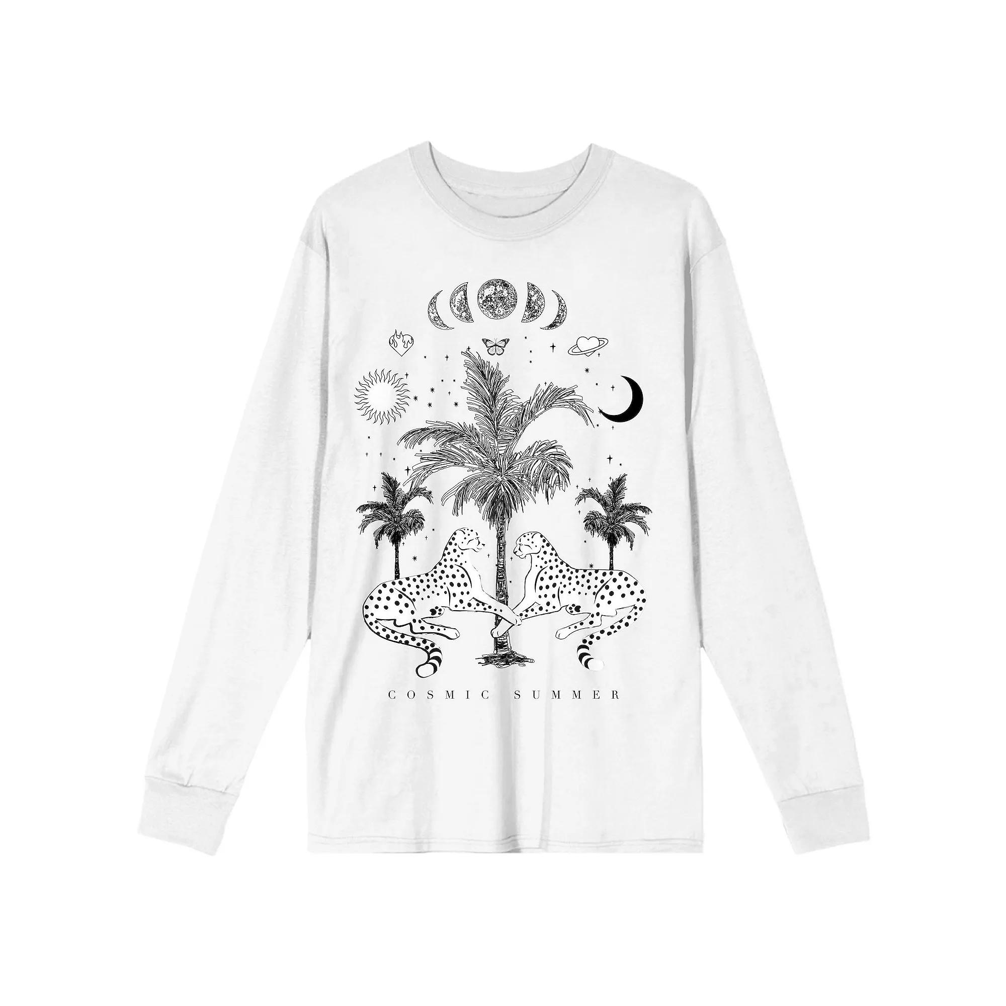 Men's Cosmic Summer Long Sleeve Graphic Tee,  Product Image