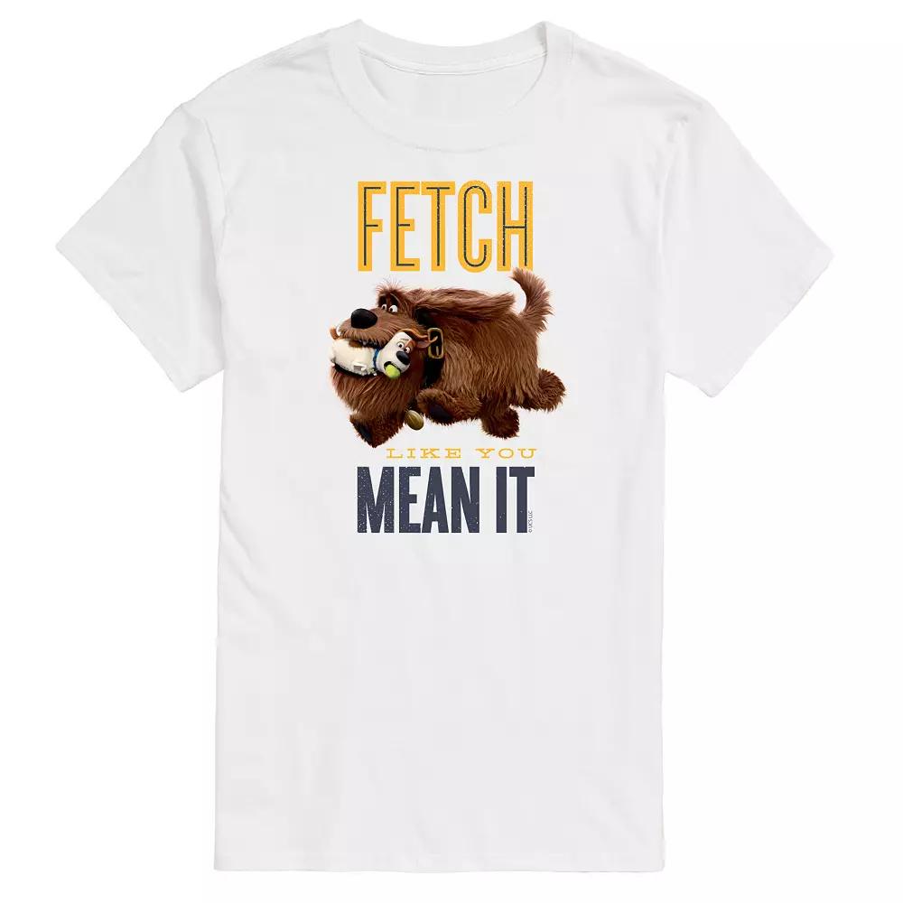 Big & Tall The Secret Life of Pets Fetch Like You Mean It Graphic Tee, Men's,  Product Image