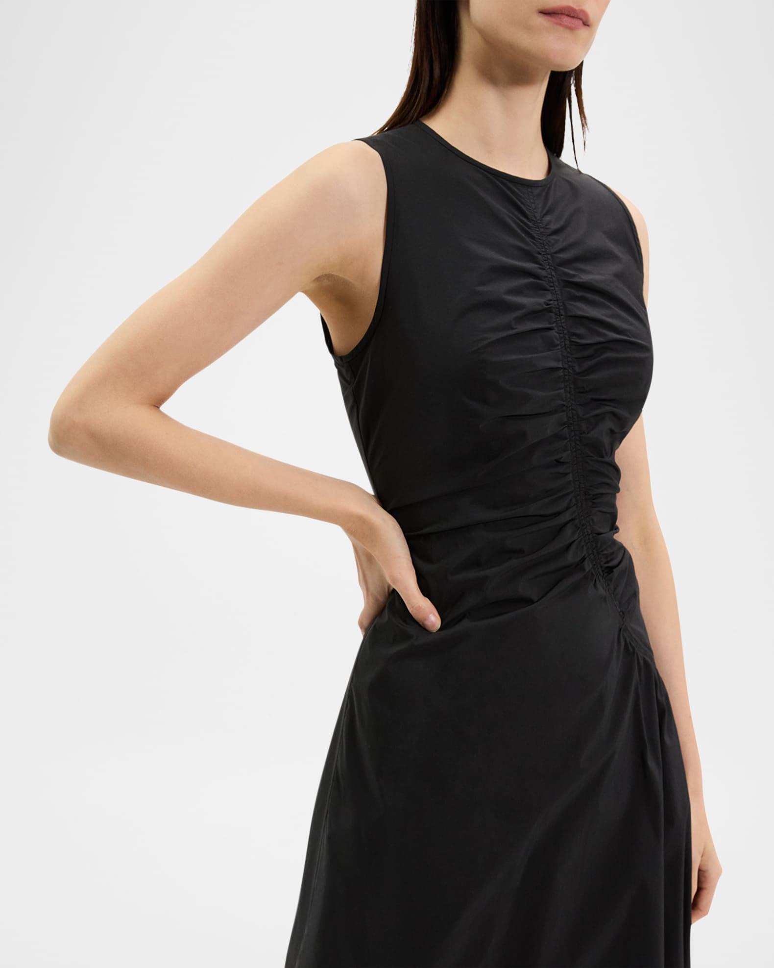 Asymmetric Ruched Tank Dress Product Image
