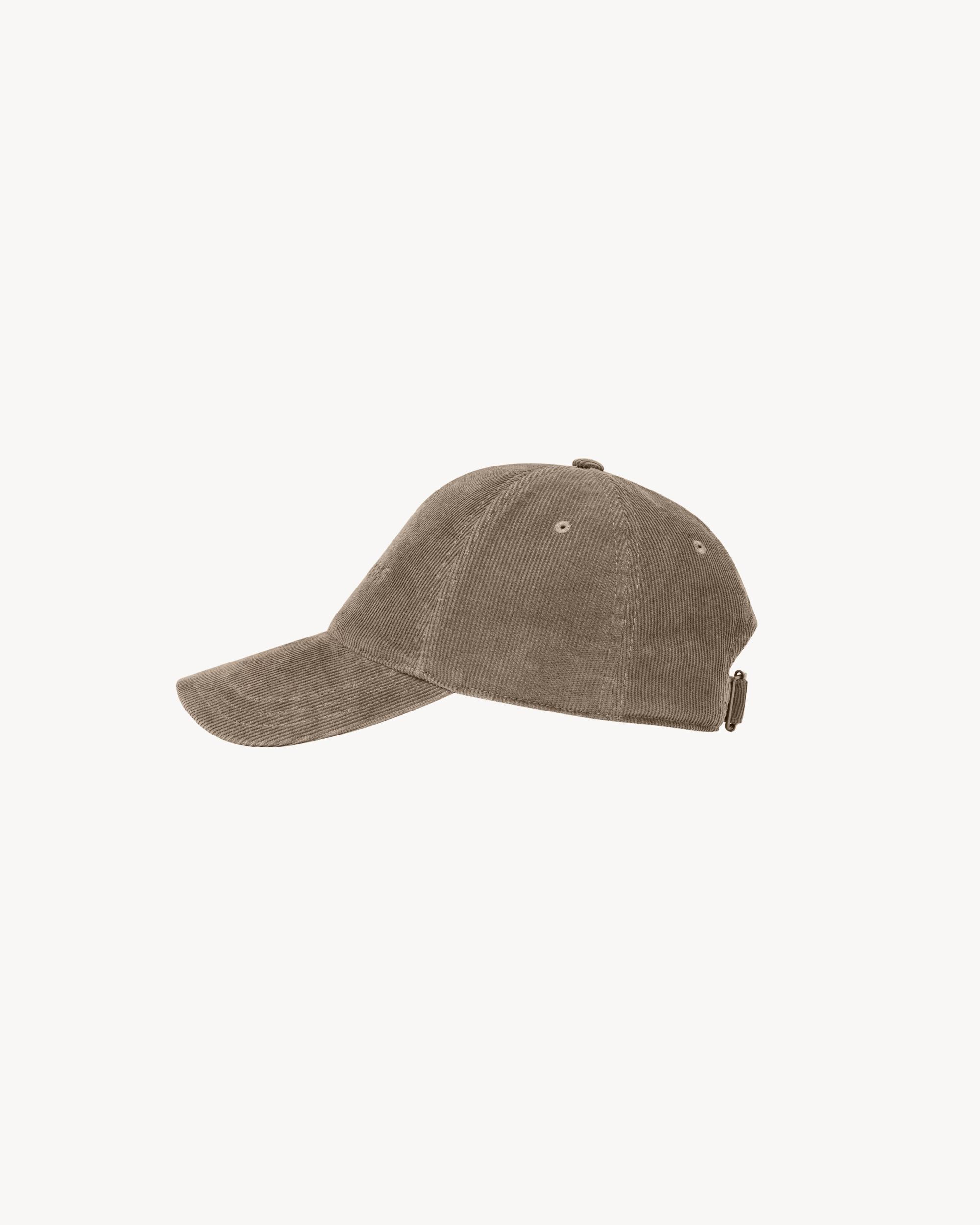 SAINT LAURENT cap in corduroy Product Image