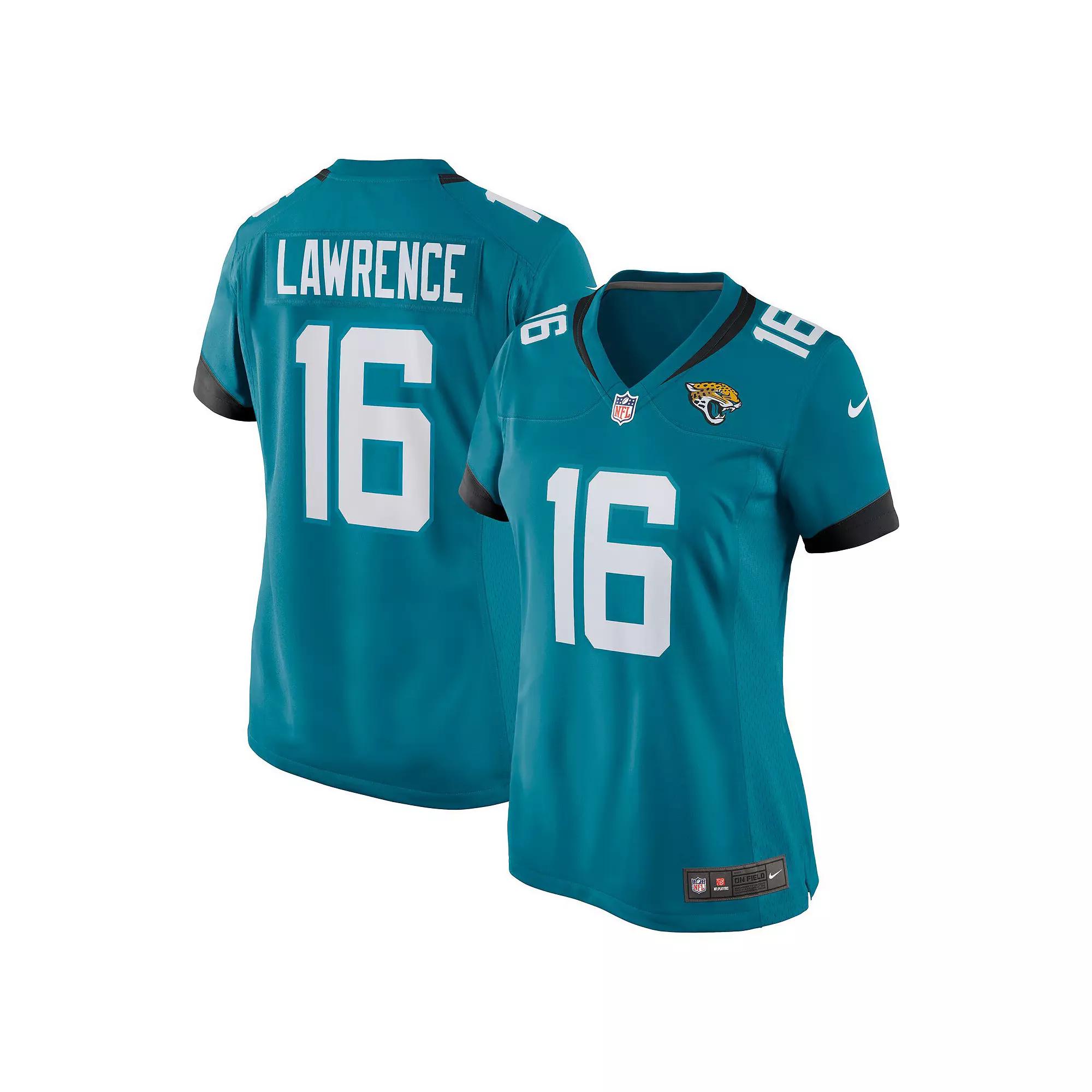 Women's Nike Trevor Lawrence Teal Jacksonville Jaguars Game Jersey,  Product Image