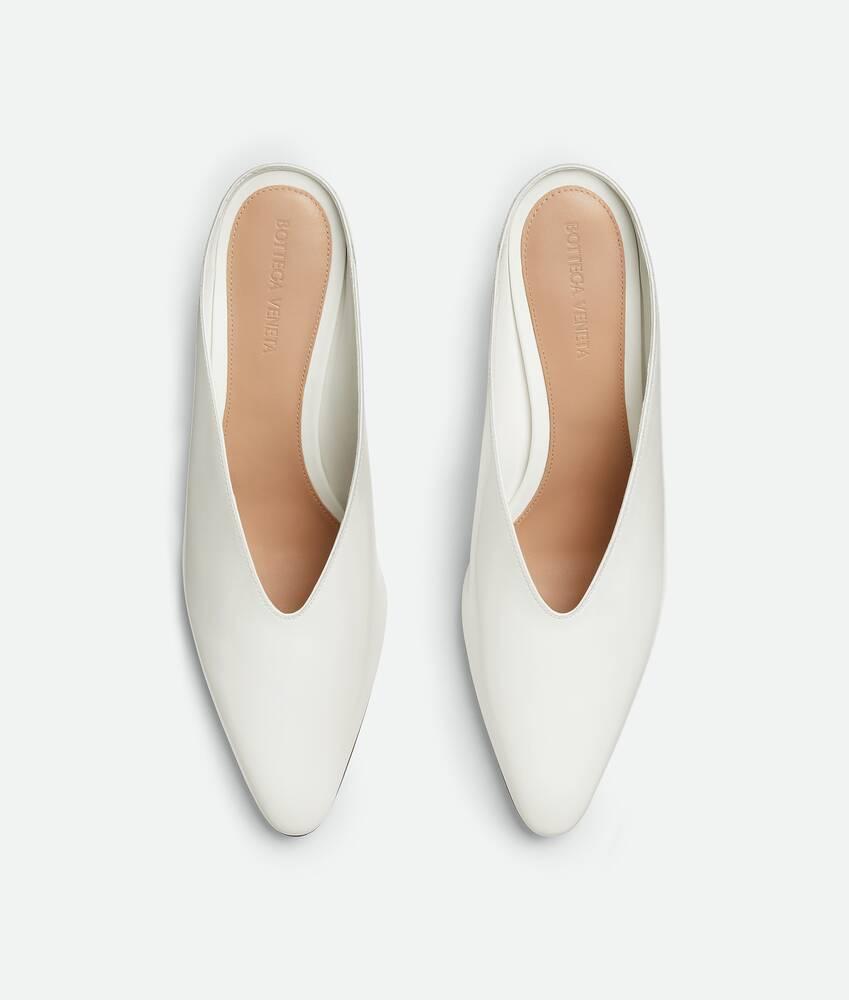 Women's Jet Mule in White Product Image