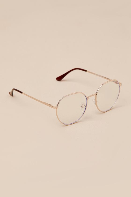 Maven Gold Wire Blue Light Glasses Product Image