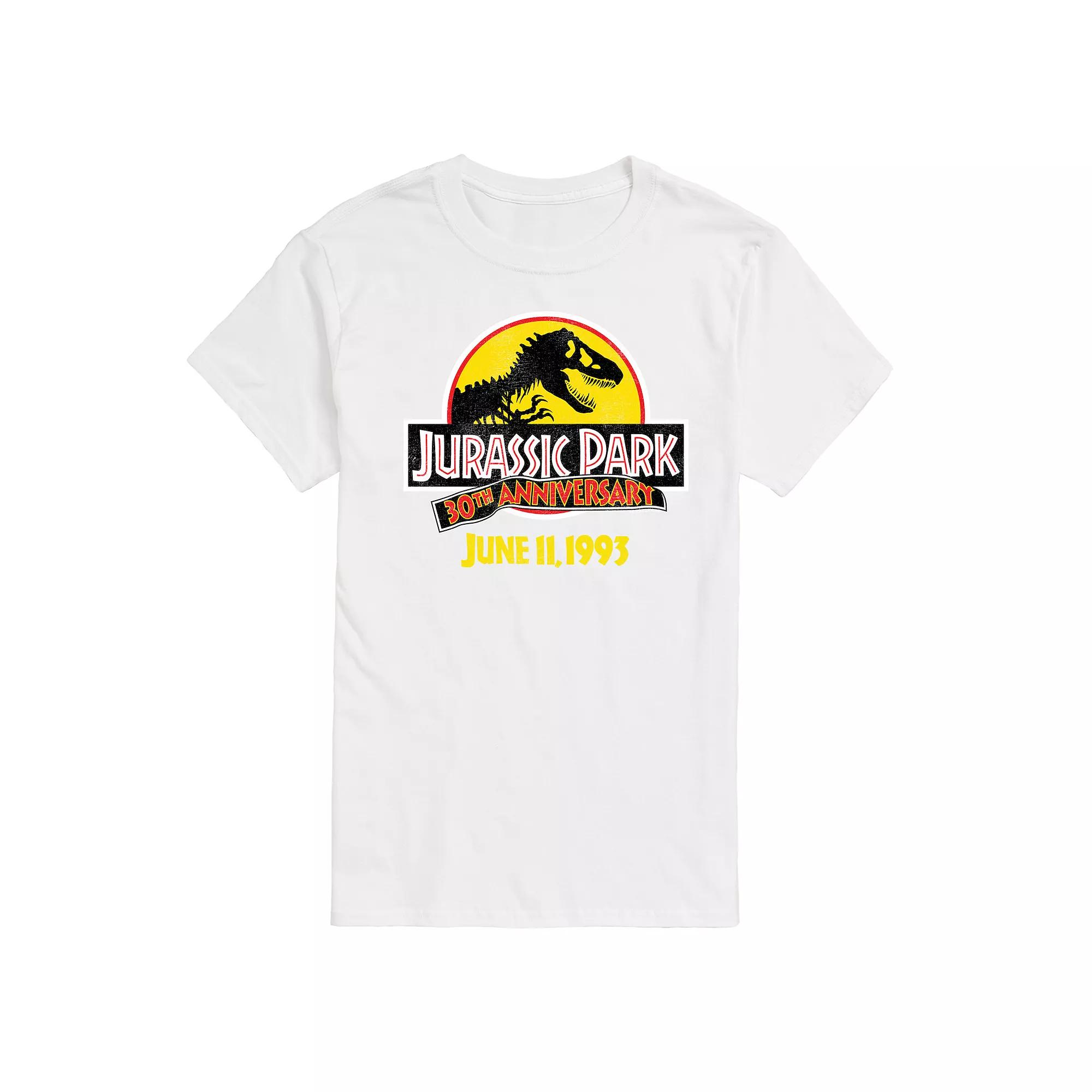Men's Jurassic World Jurassic Park 30th Logo Graphic Tee,  Product Image