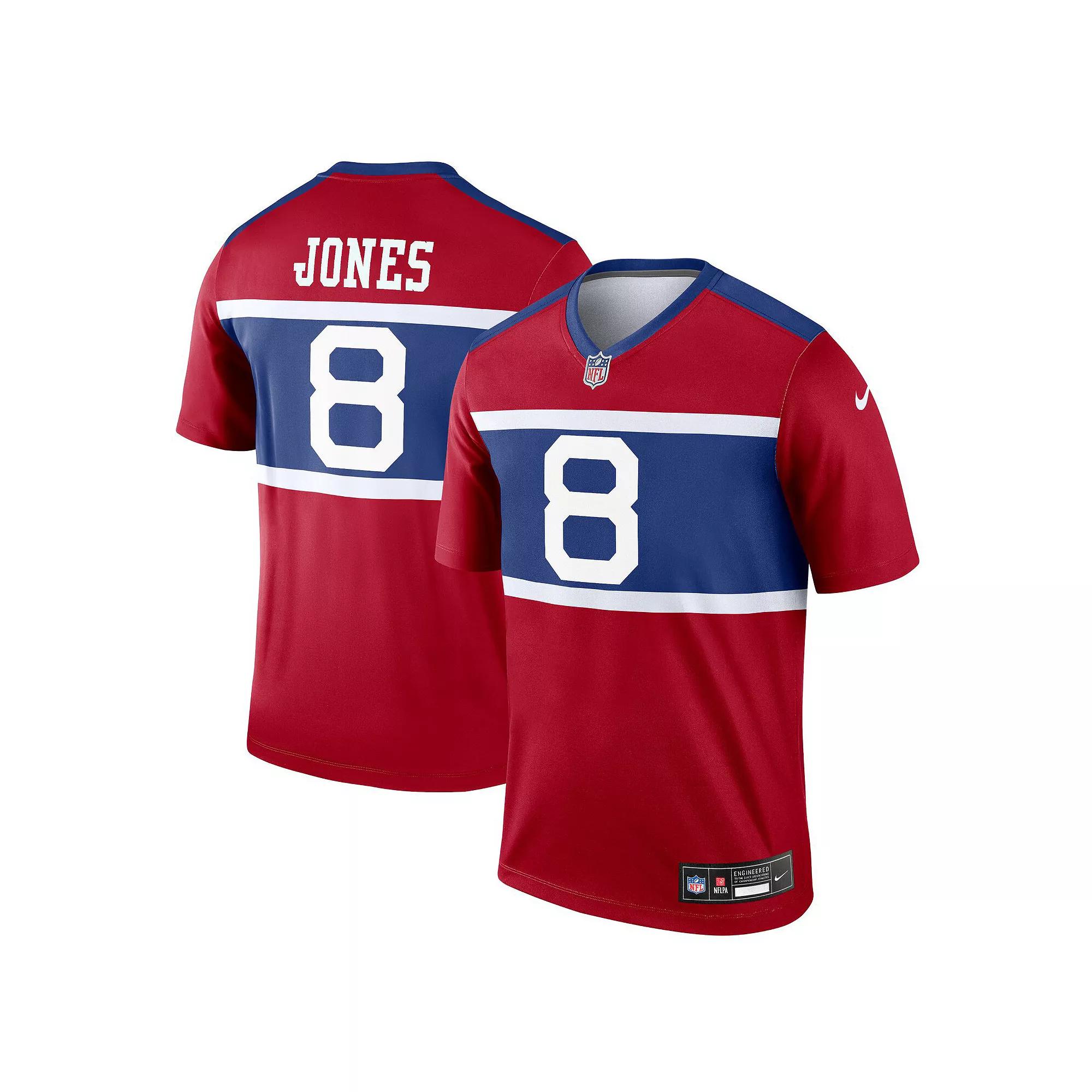 Mens Nike Daniel Jones New York Giants Alternate Legend Player Performance Top Product Image