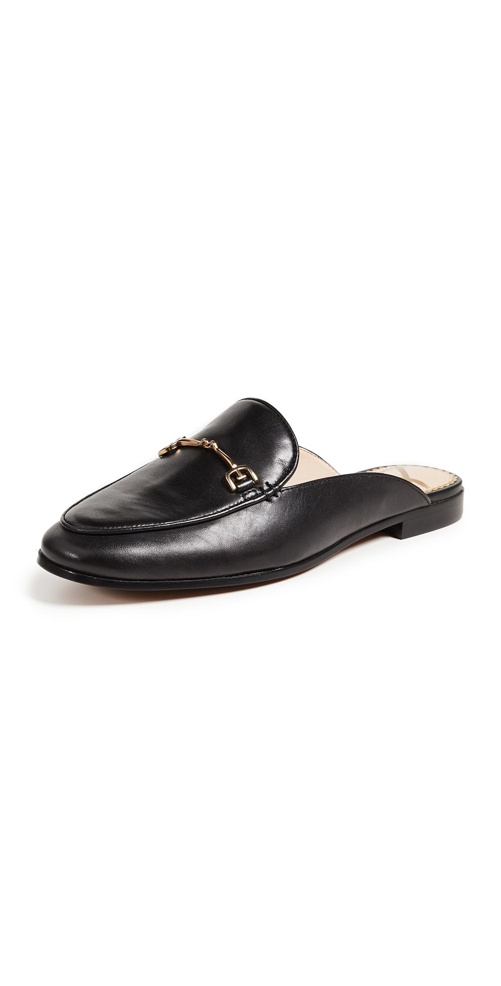 Womens Linnie Leather Loafer Mules Product Image
