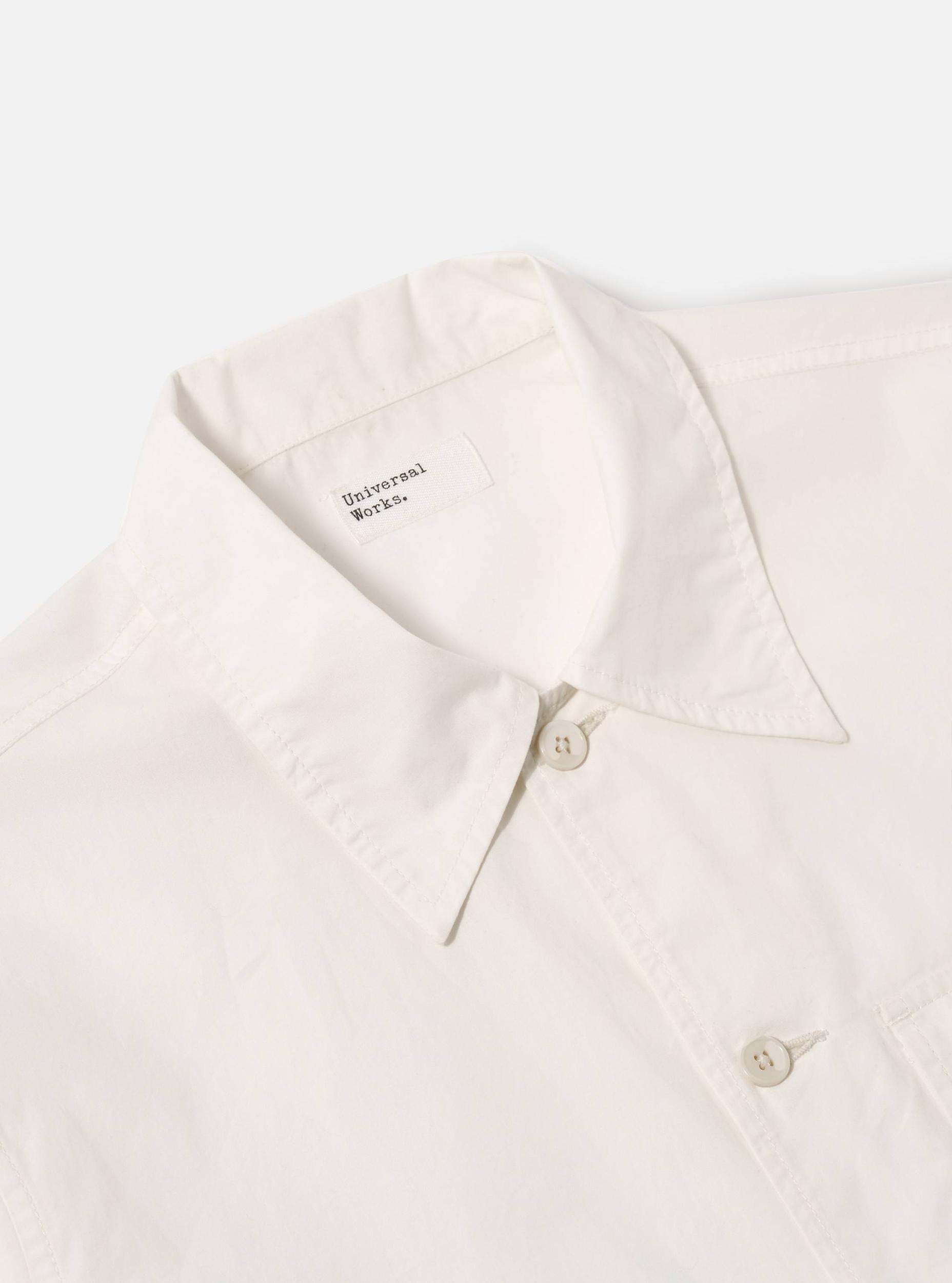 Universal Works Cruiser Shirt in Ecru Poplin Product Image
