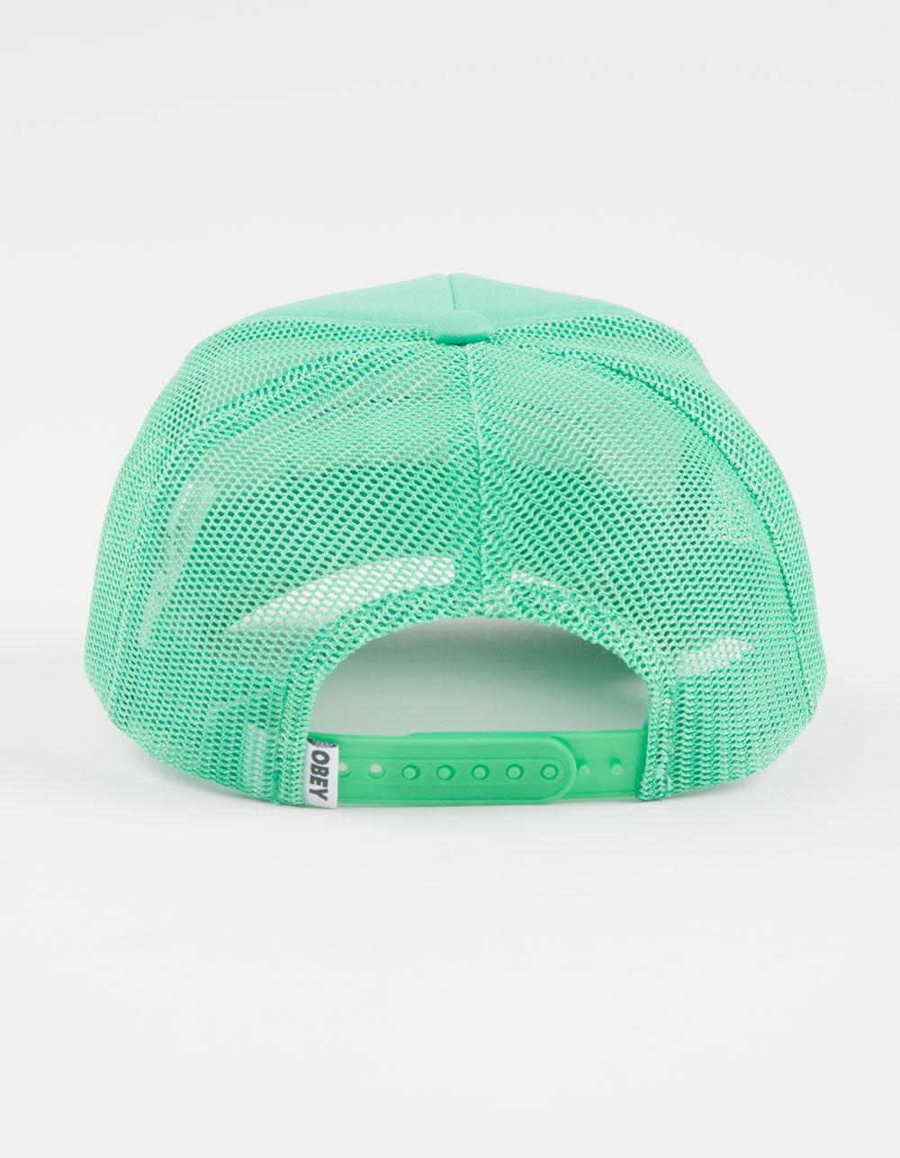 OBEY Indirect Trucker Hat - GREEN Product Image
