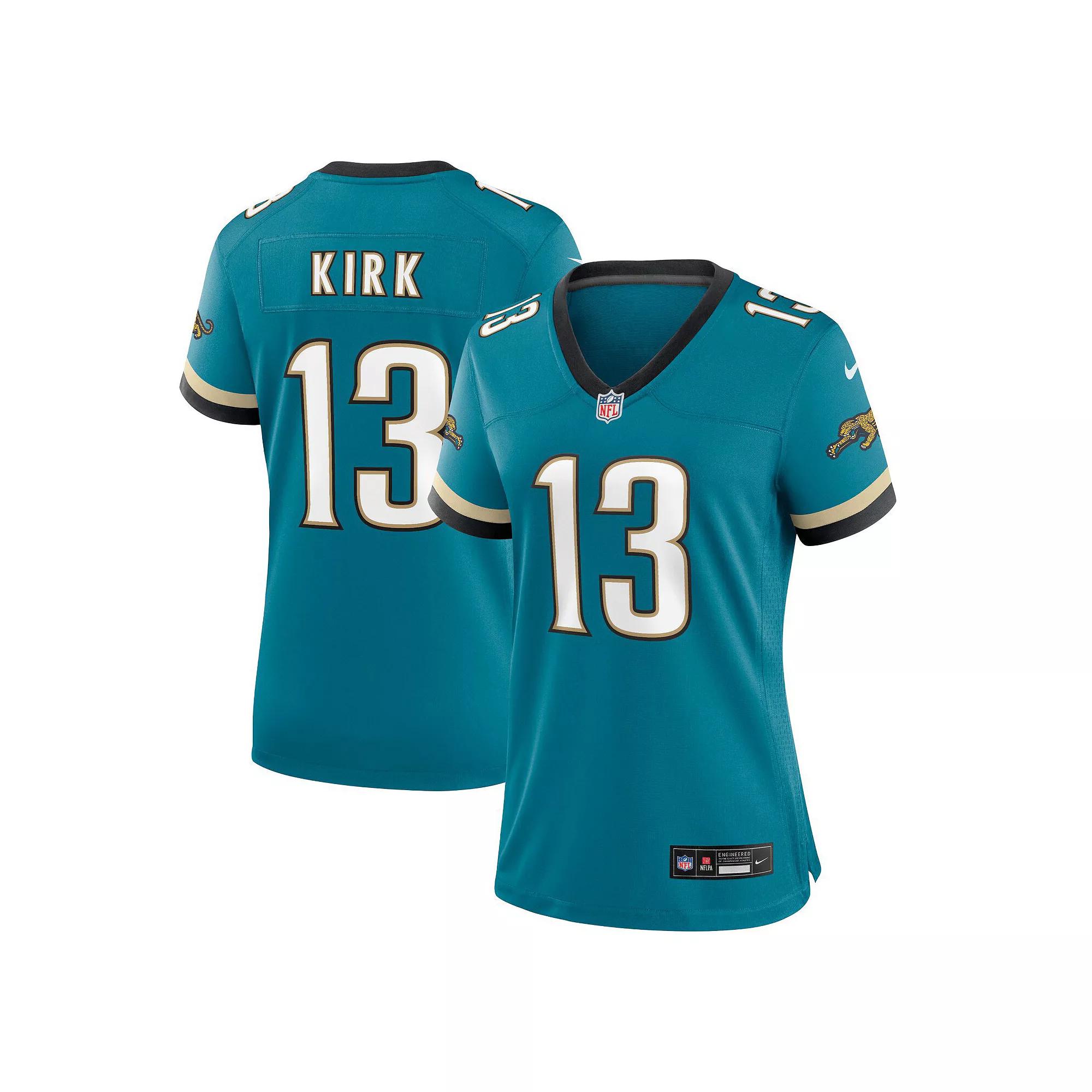 Women's Nike Christian Kirk Teal Jacksonville Jaguars Prowler Throwback Game Jersey, Size: Small, Blue Product Image