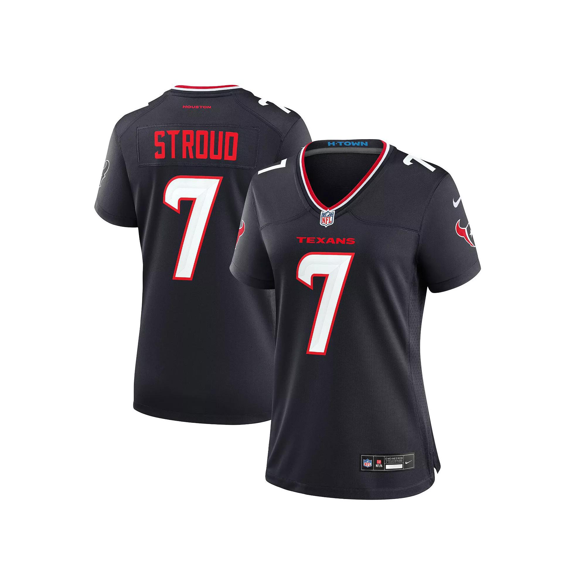 Women's Nike C.J. Stroud Navy Houston Texans Game Jersey,  Product Image