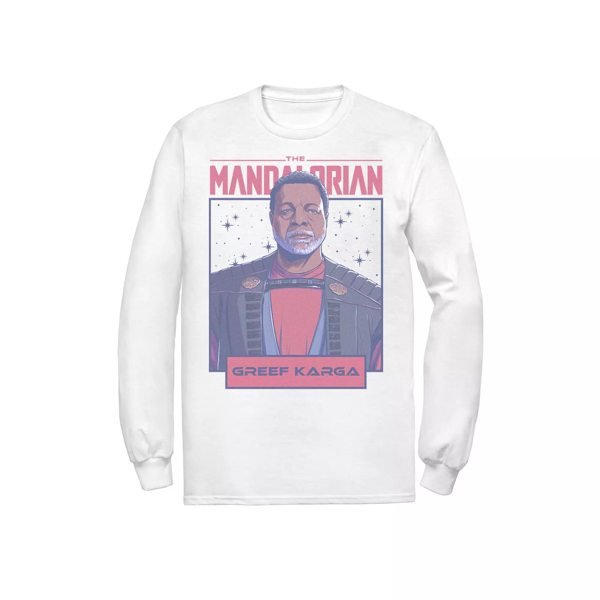 Men's Star Wars The Mandalorian Greef Karga Portrait Panel Tee,  Product Image