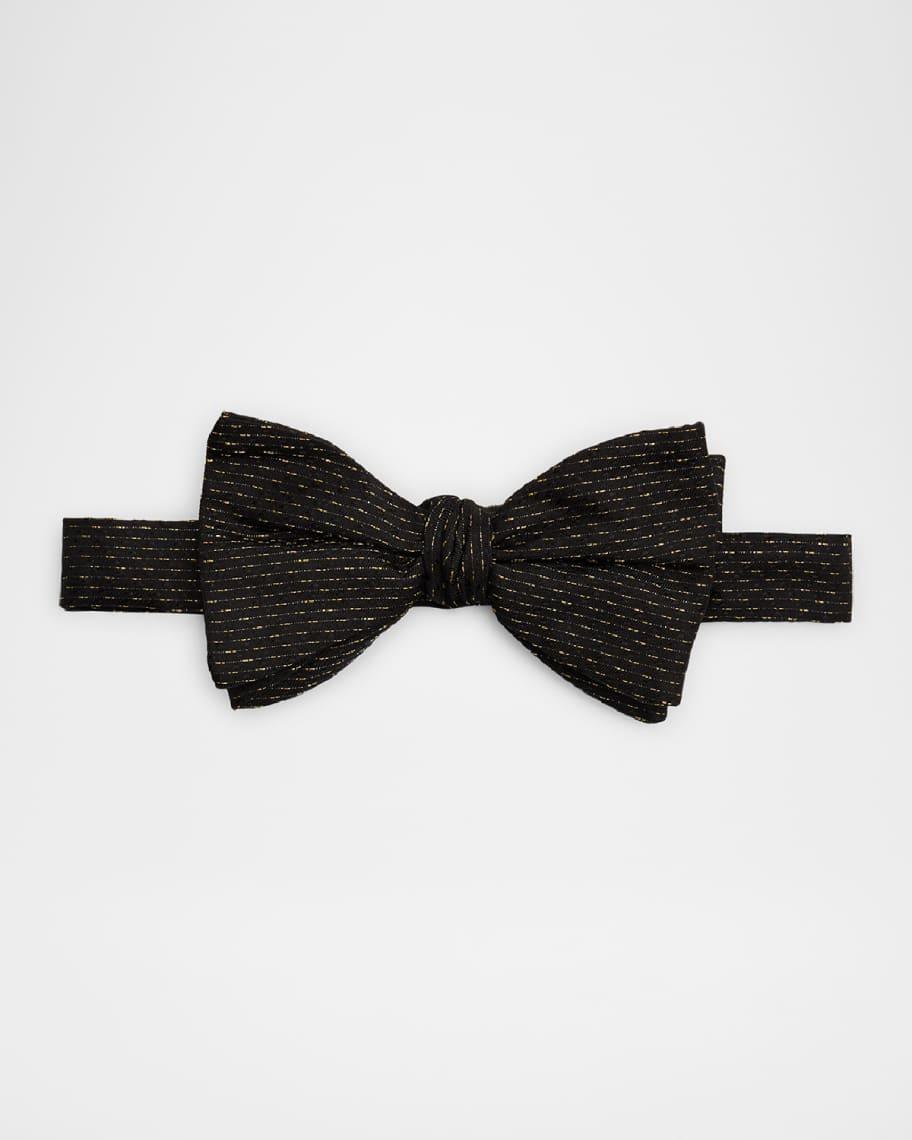 Mens Semi-Solid Silk Bow Tie Product Image