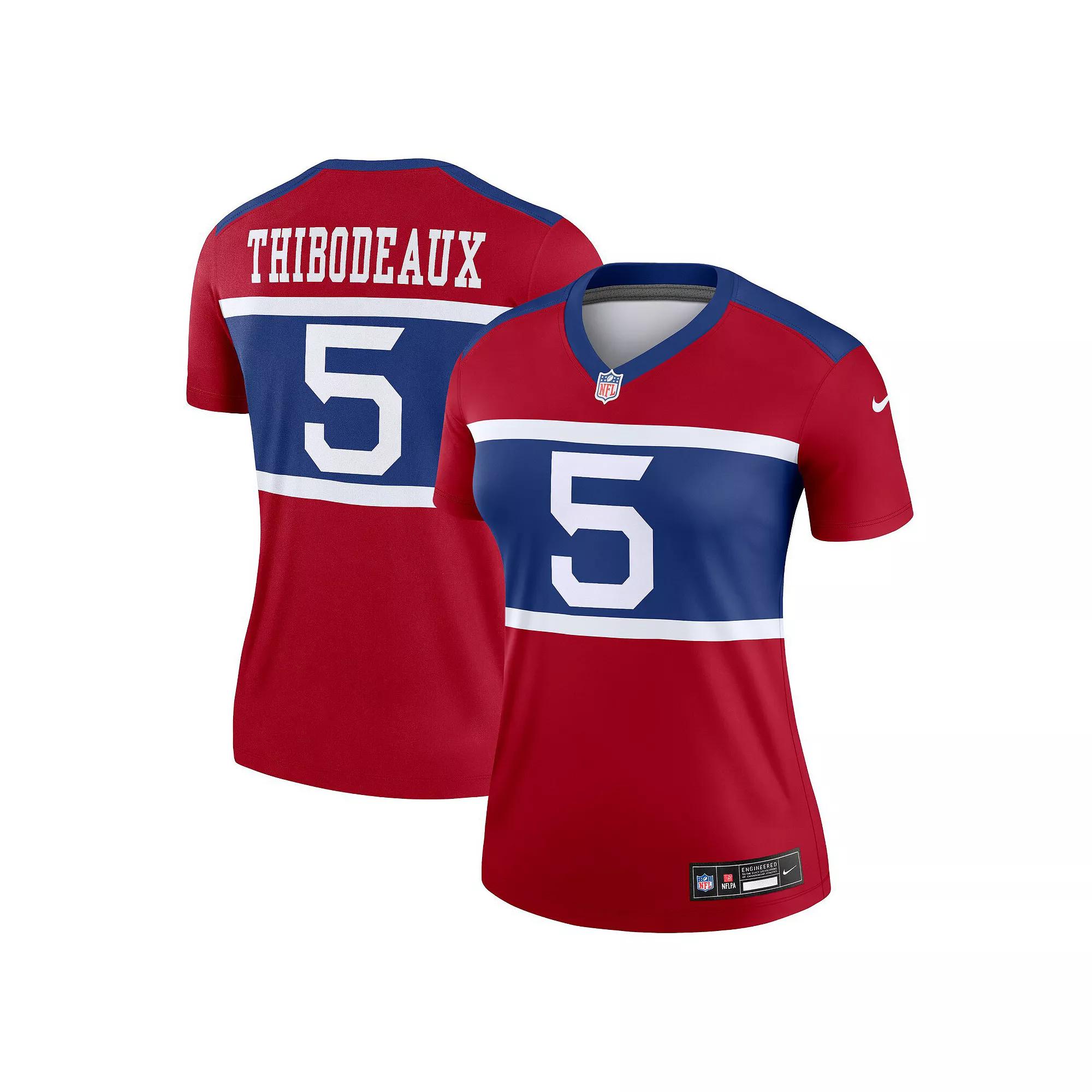 Women's Nike Kayvon Thibodeaux Red New York Giants Alternate Legend Player Performance Top,  Product Image