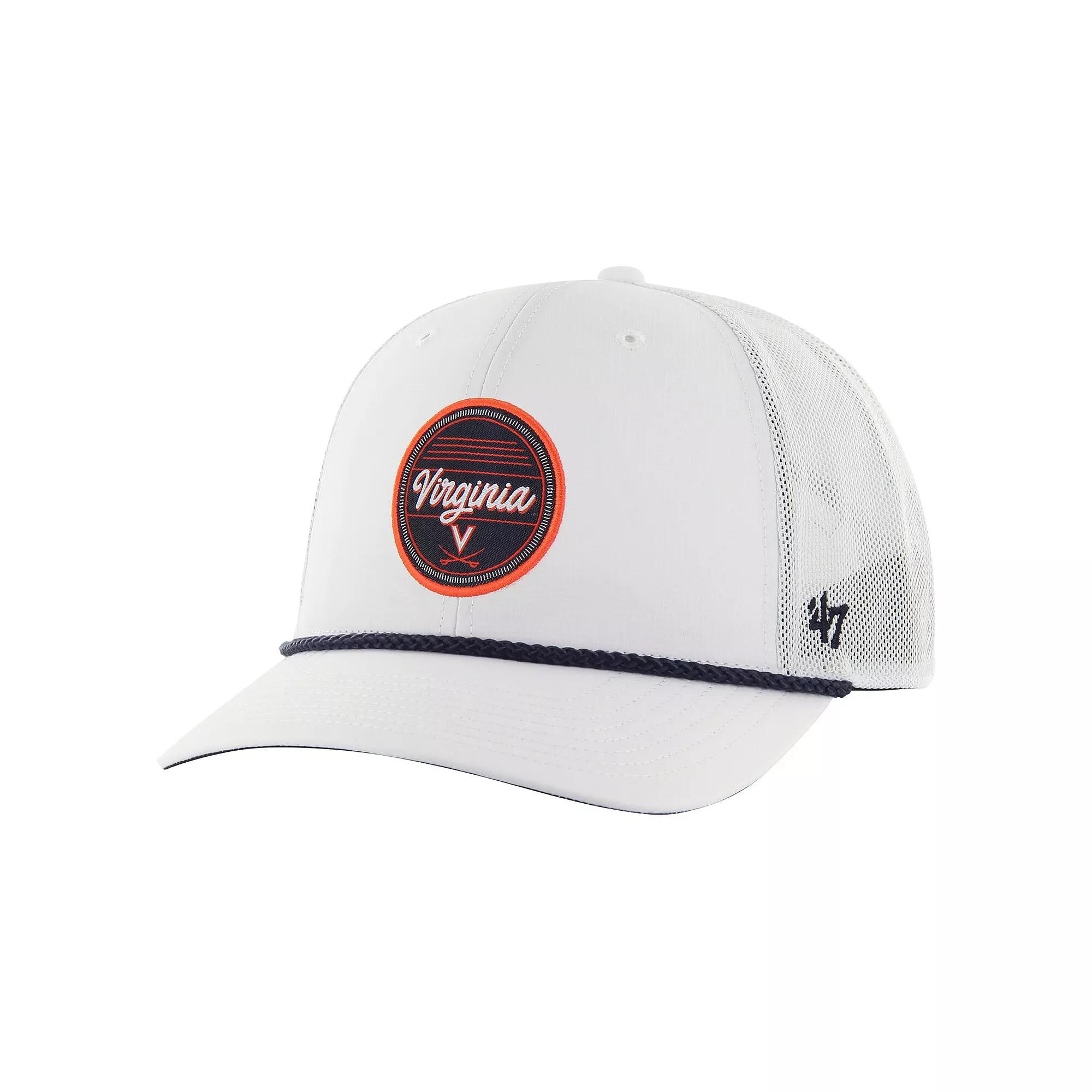 Men's '47 White Virginia Cavaliers Fairway Trucker Adjustable Hat Product Image