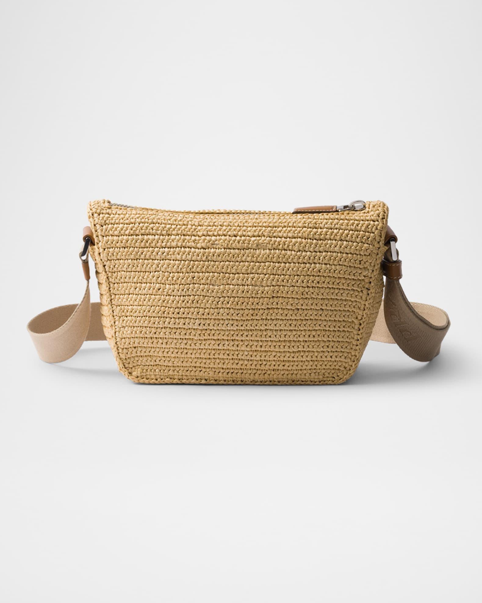 Leather Crochet Shoulder Bag Product Image