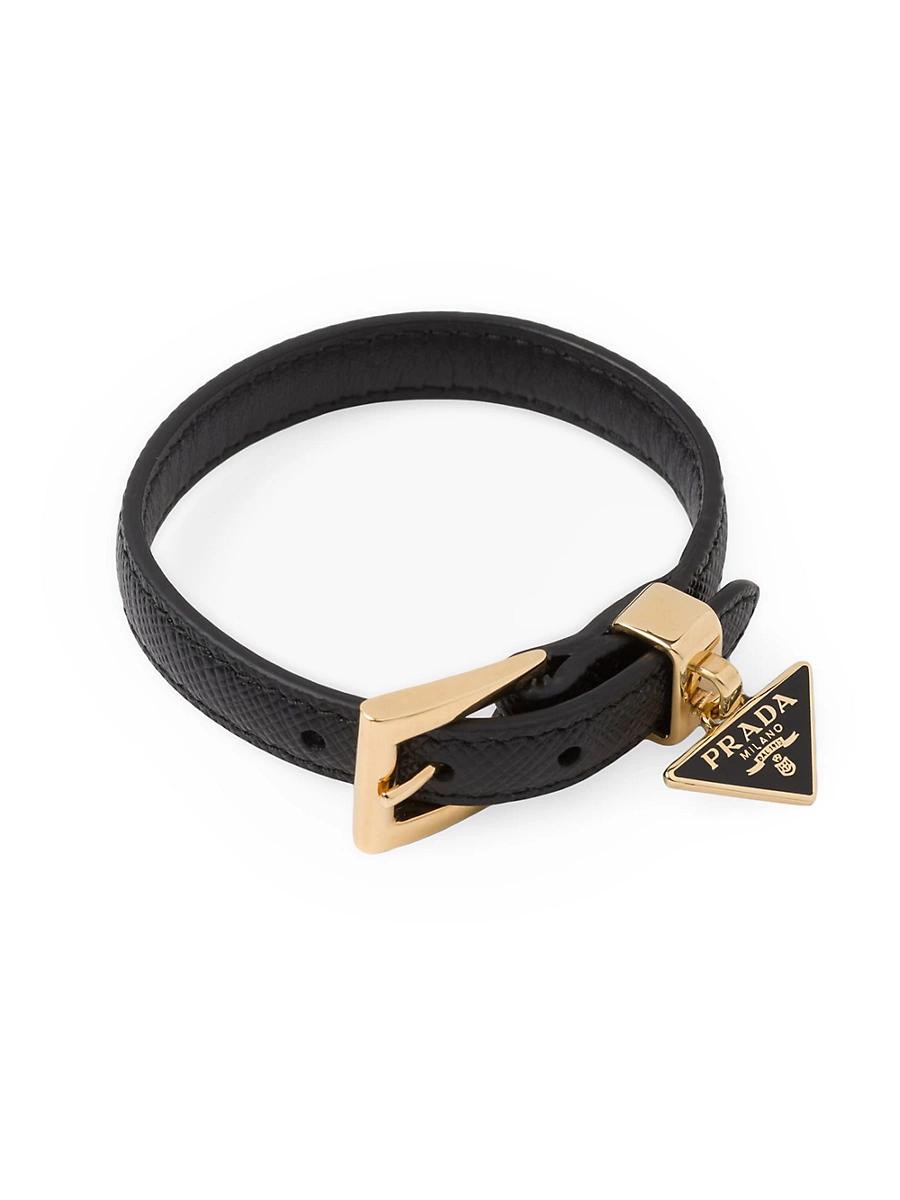 Womens Saffiano Leather Bracelet Product Image