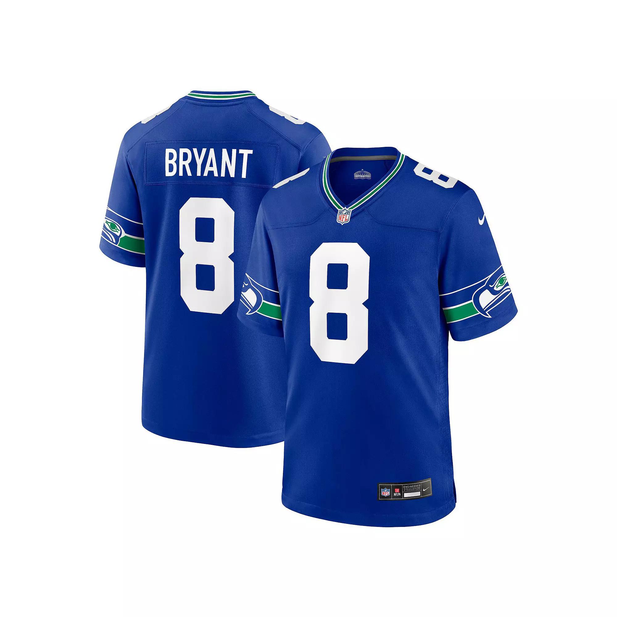 Men's Nike Coby Bryant Royal Seattle Seahawks Throwback Player Game Jersey,  Product Image