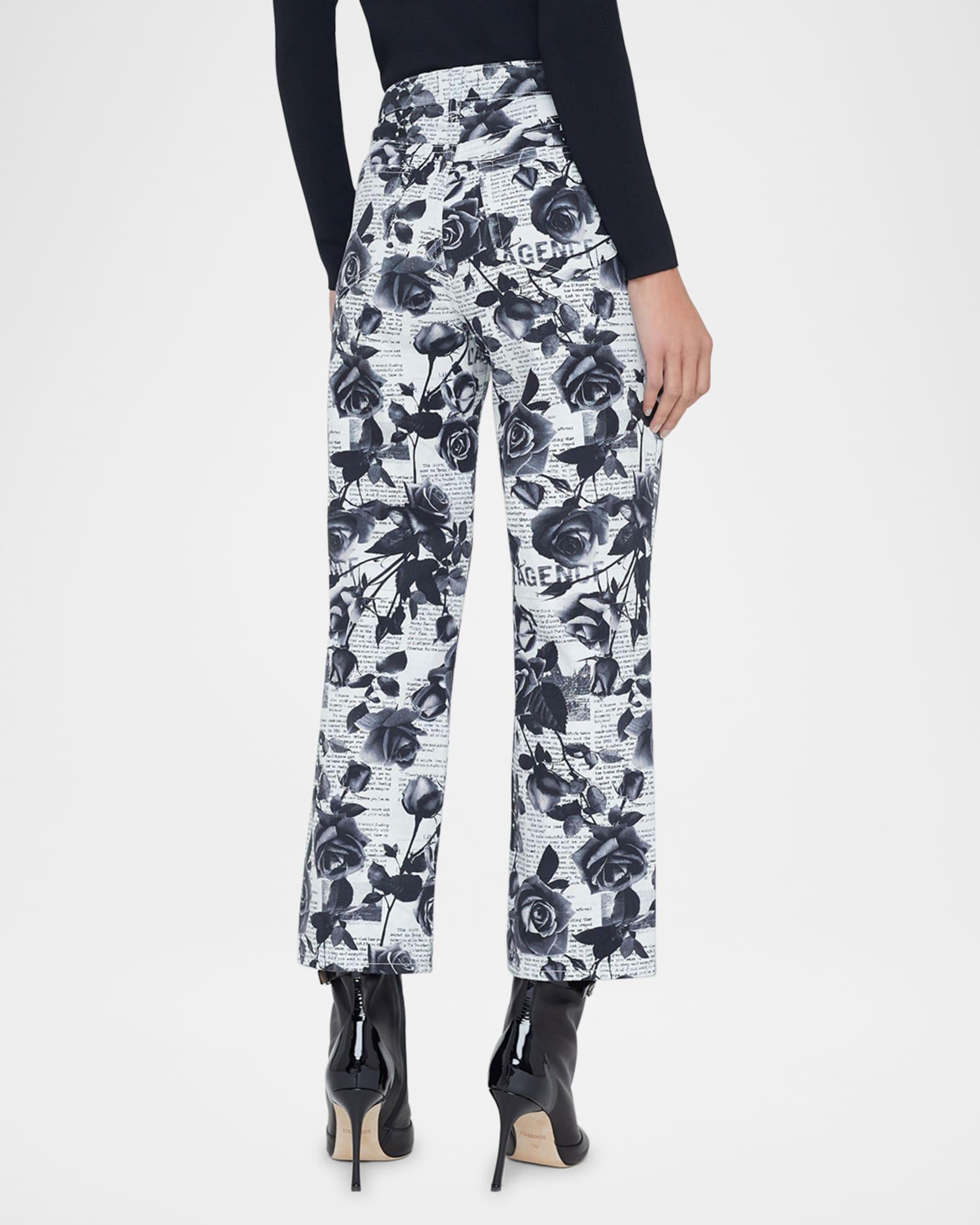 June Ultra-High Rise Crop Stovepipe Jeans Product Image