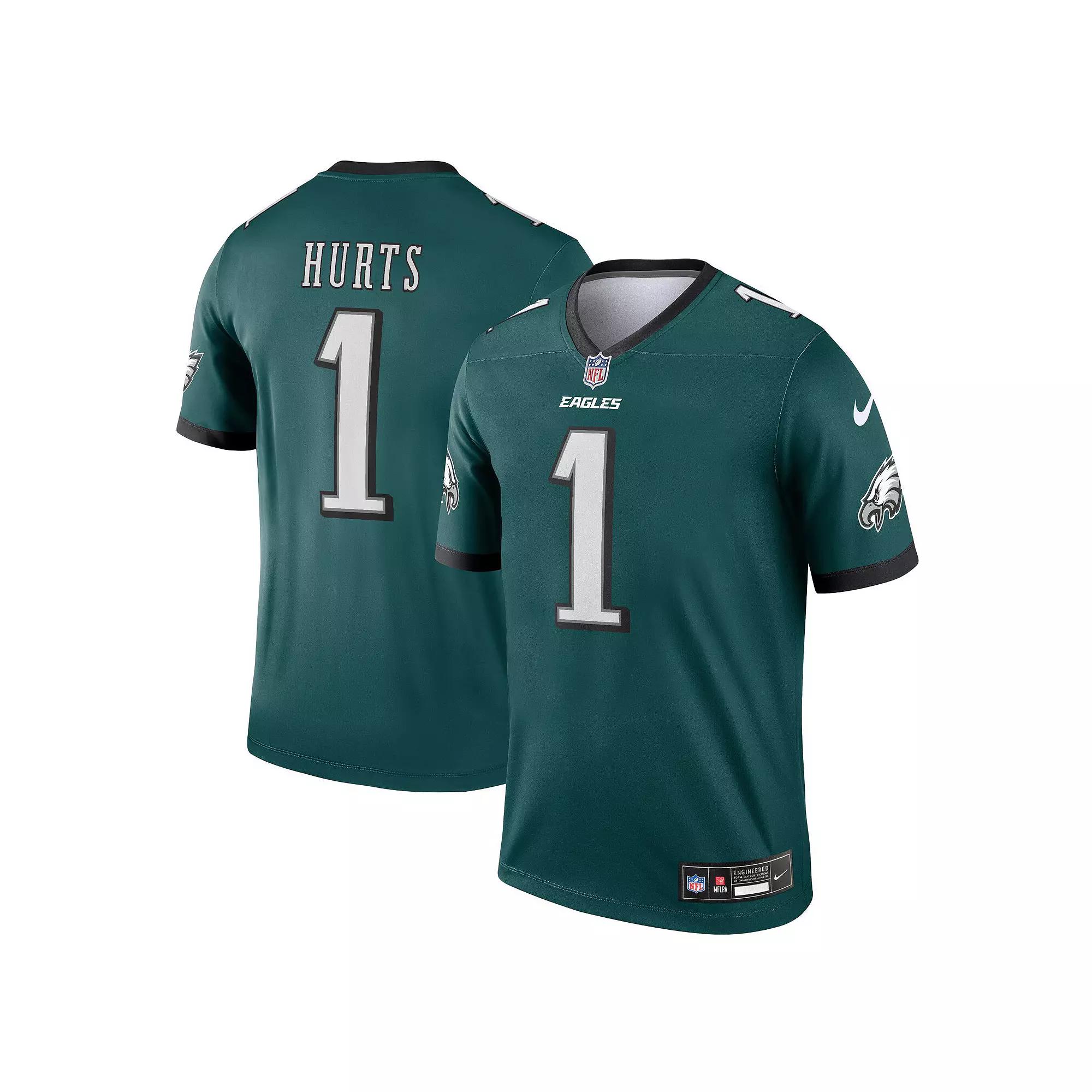 Men's Nike Jalen Hurts Black Philadelphia Eagles Legend Jersey,  Product Image