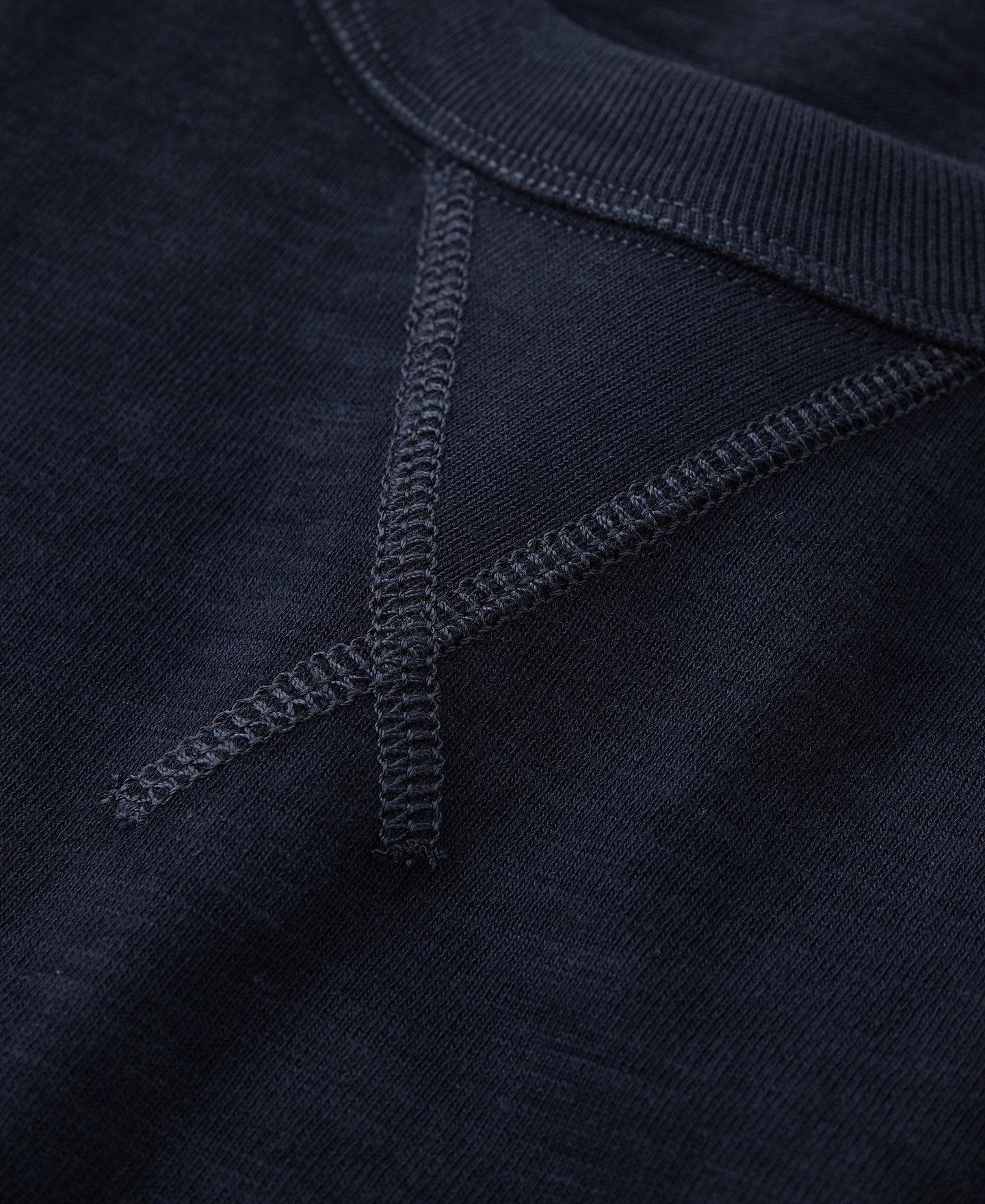 10.5 oz US Cotton Tubular Gusset T-Shirt - Indigo Product Image