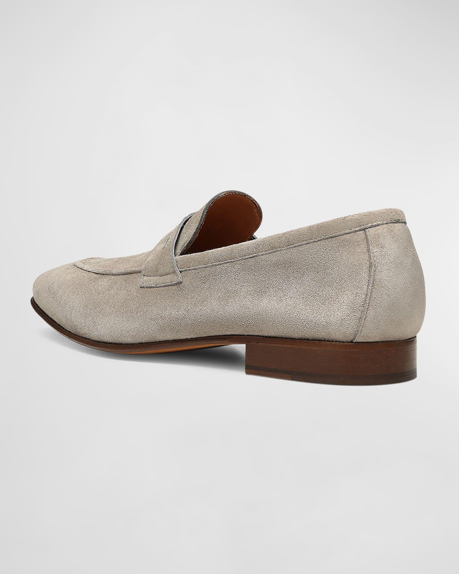 Men's Jayce Suede Penny Loafers Product Image