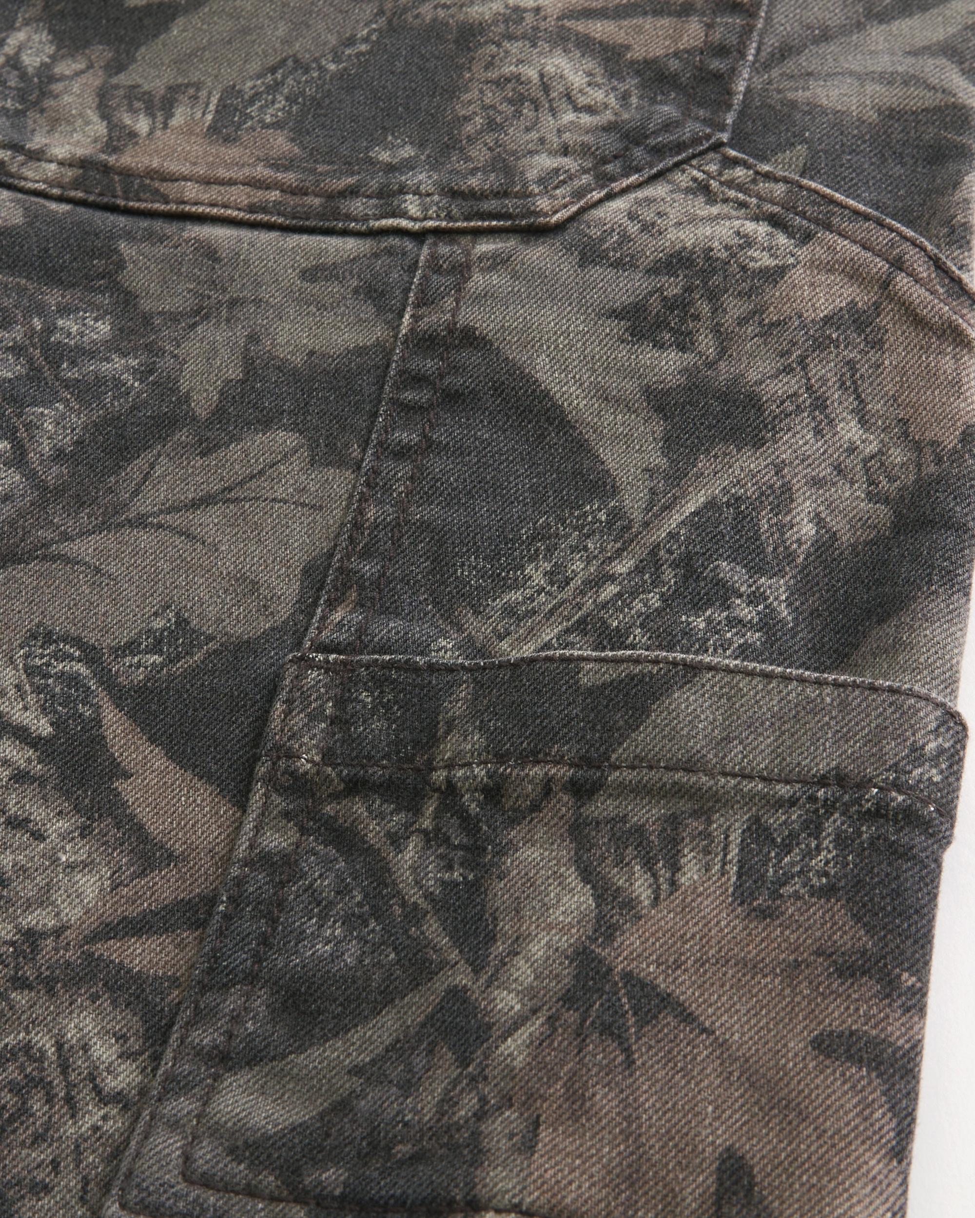 Camo Skater Baggy Painter Jeans Product Image