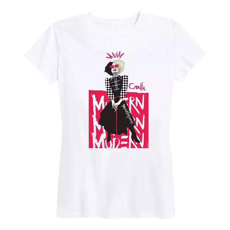 Disney's Cruella Women's Modern Graphic Tee,  Product Image