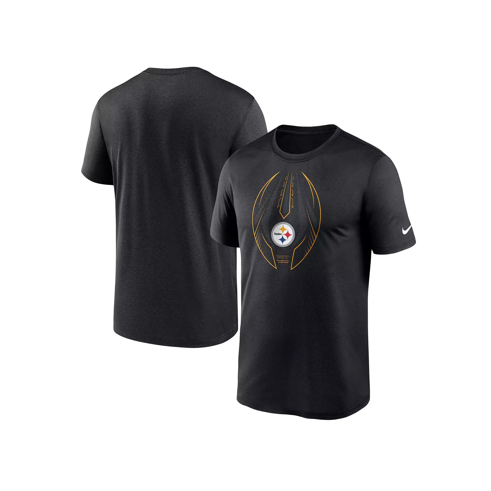 Men's Nike Black Pittsburgh Steelers Legend Icon T-Shirt at Nordstrom,  Product Image