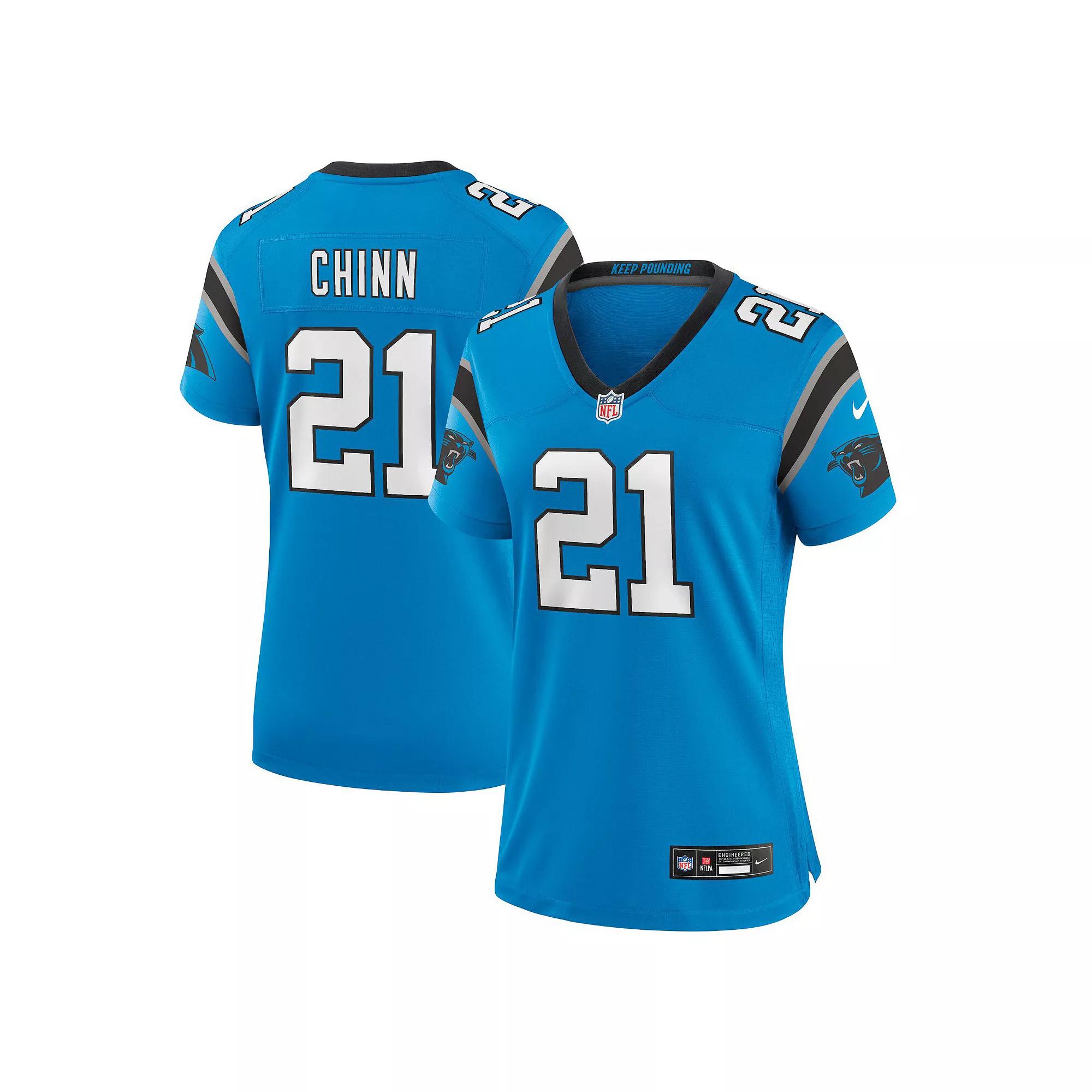 Women's Nike Jeremy Chinn Blue Carolina Panthers Player Jersey, Size: 2XL Product Image