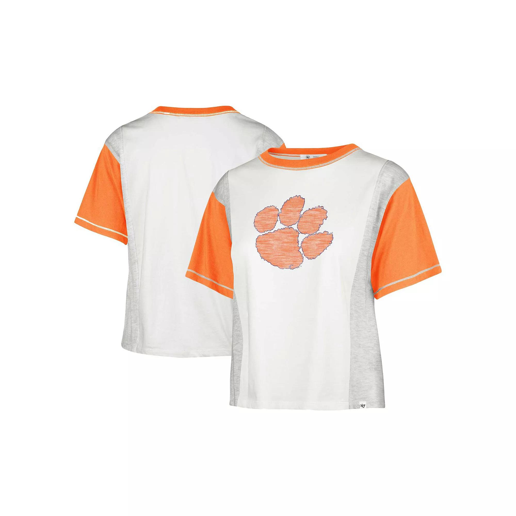 Woman's '47 White Clemson Tigers Premier Tilda Tee, Women's, Size: Small Product Image