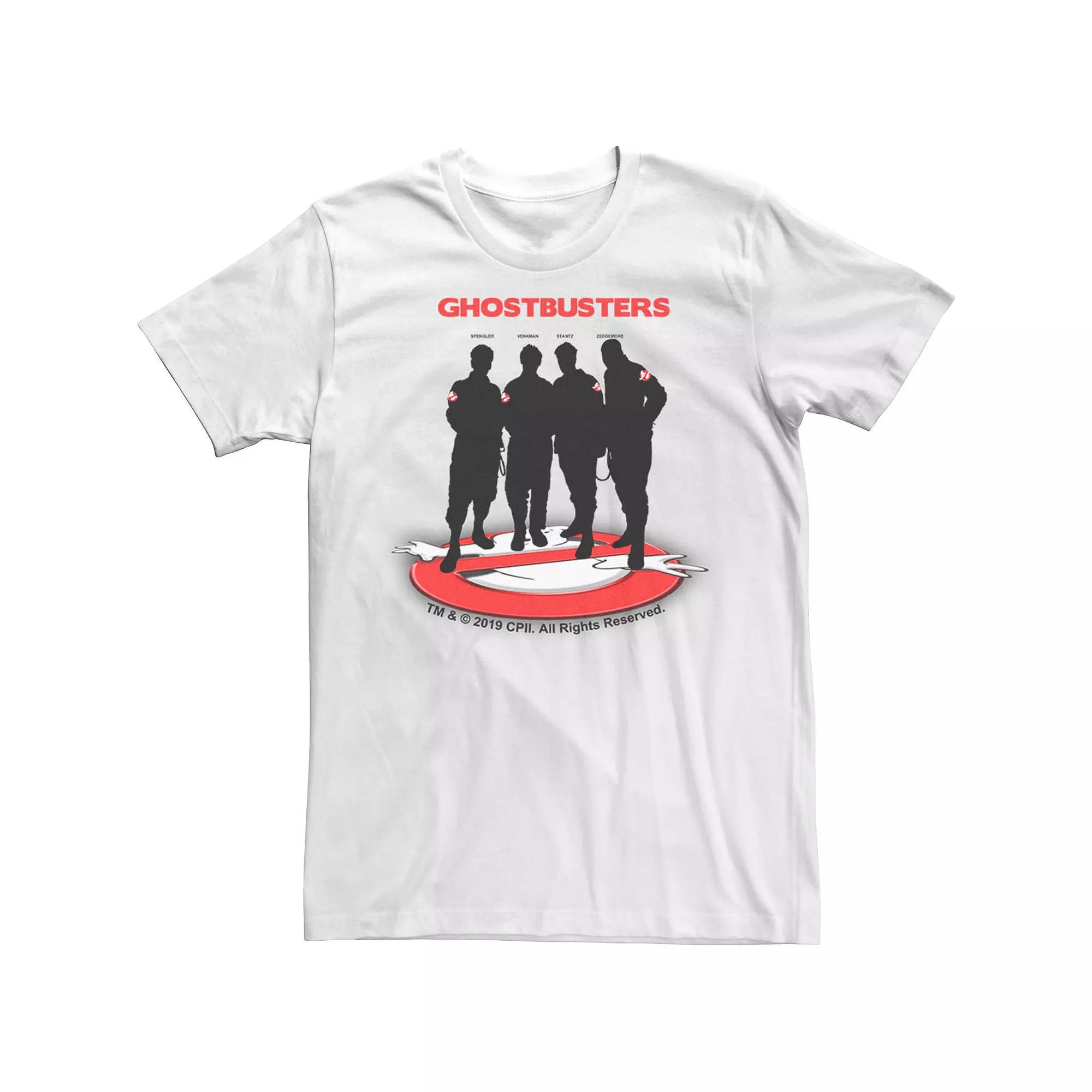 Men's Ghostbusters Group Shot Silhouette Poster Tee,  Product Image