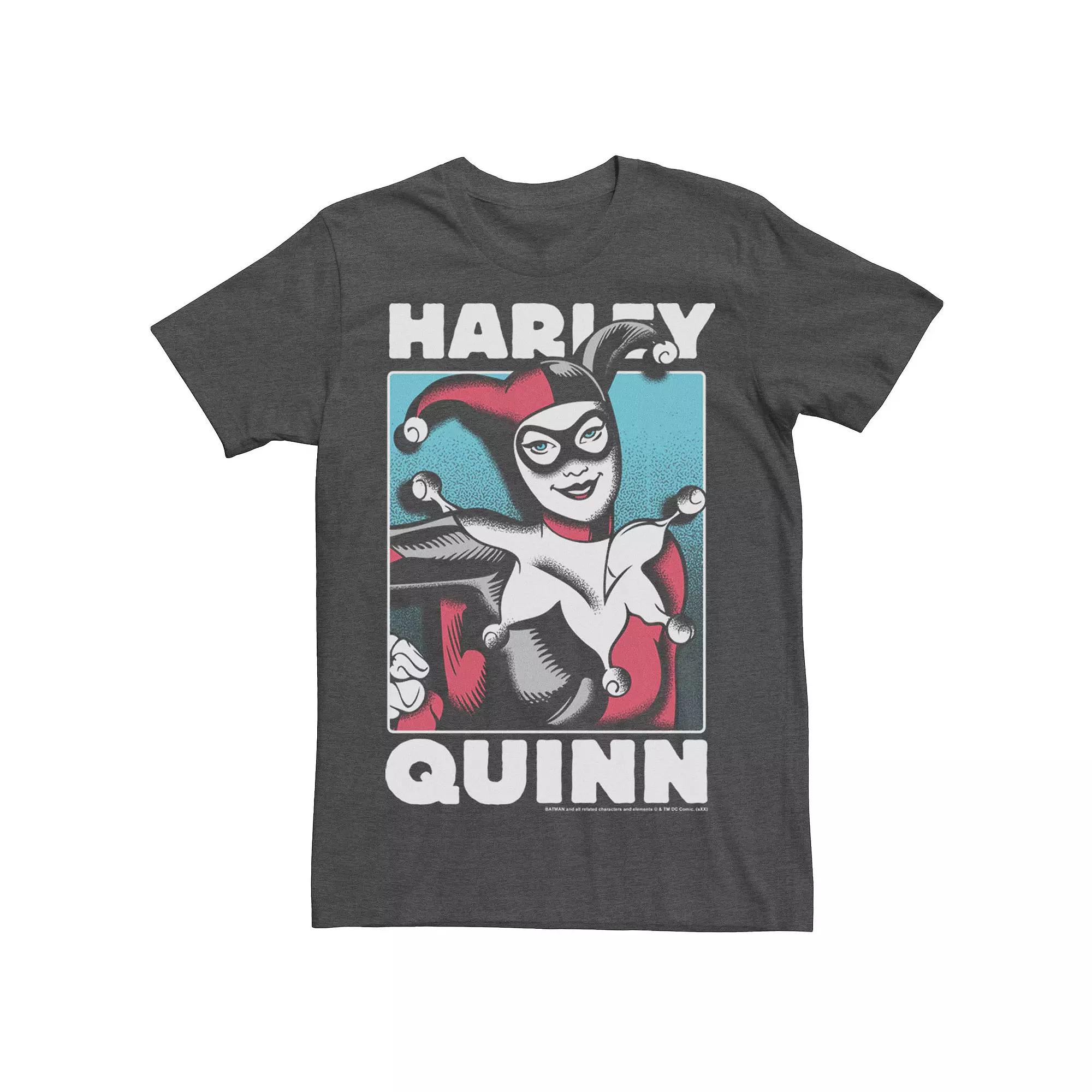 Men's DC Comics Harley Quinn Portrait Tee,  Product Image