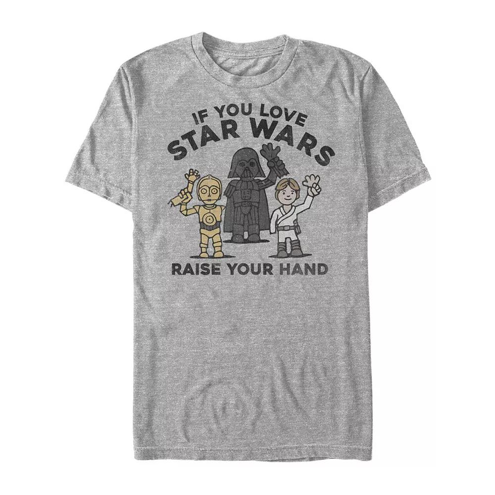 Men's Star Wars Raise Your Hands Tee,  Product Image