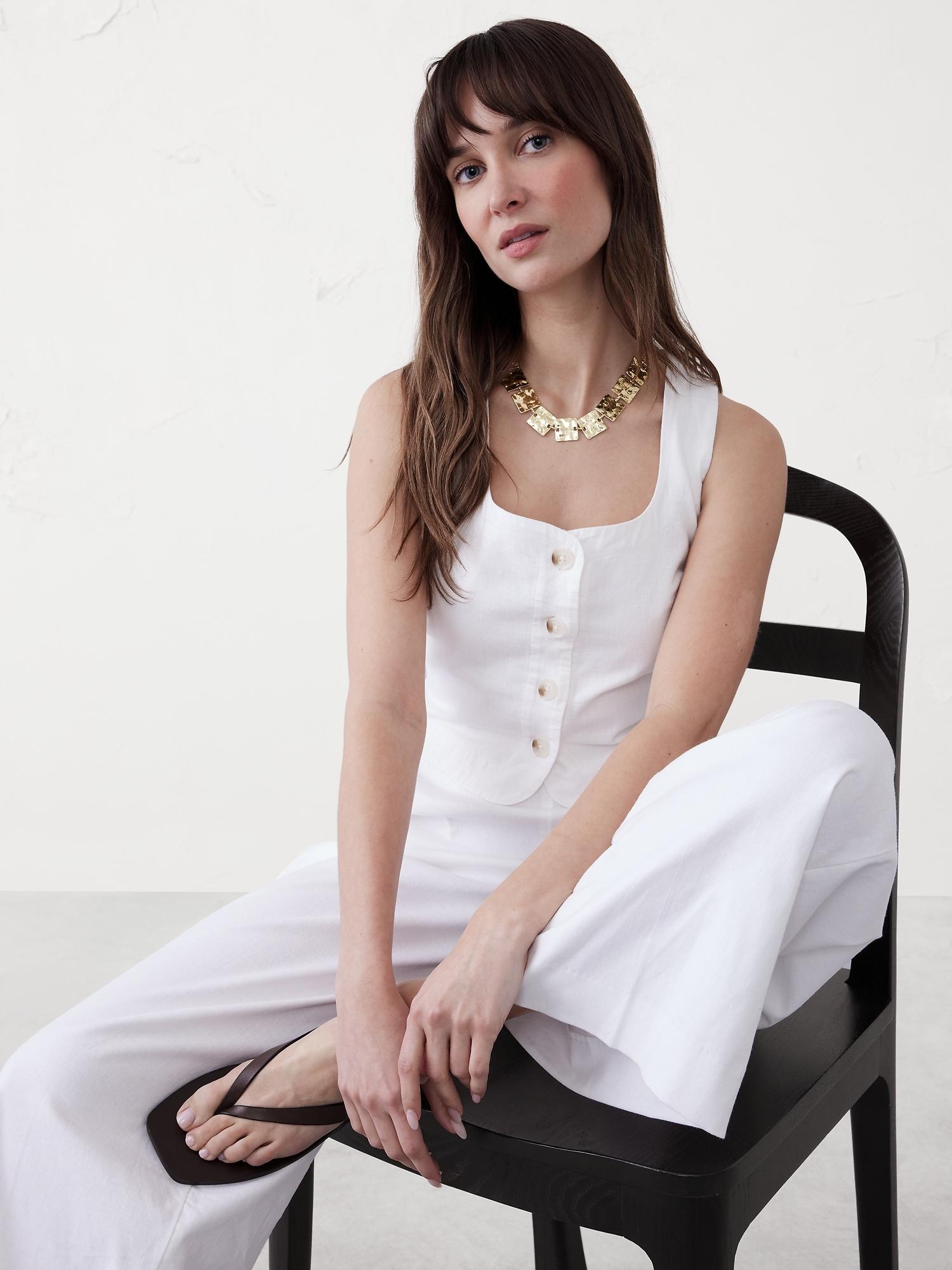 Hammered Square Necklace Product Image