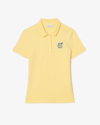 Slim Fit Club Med Edition Stretch Polo Shirt Product Image