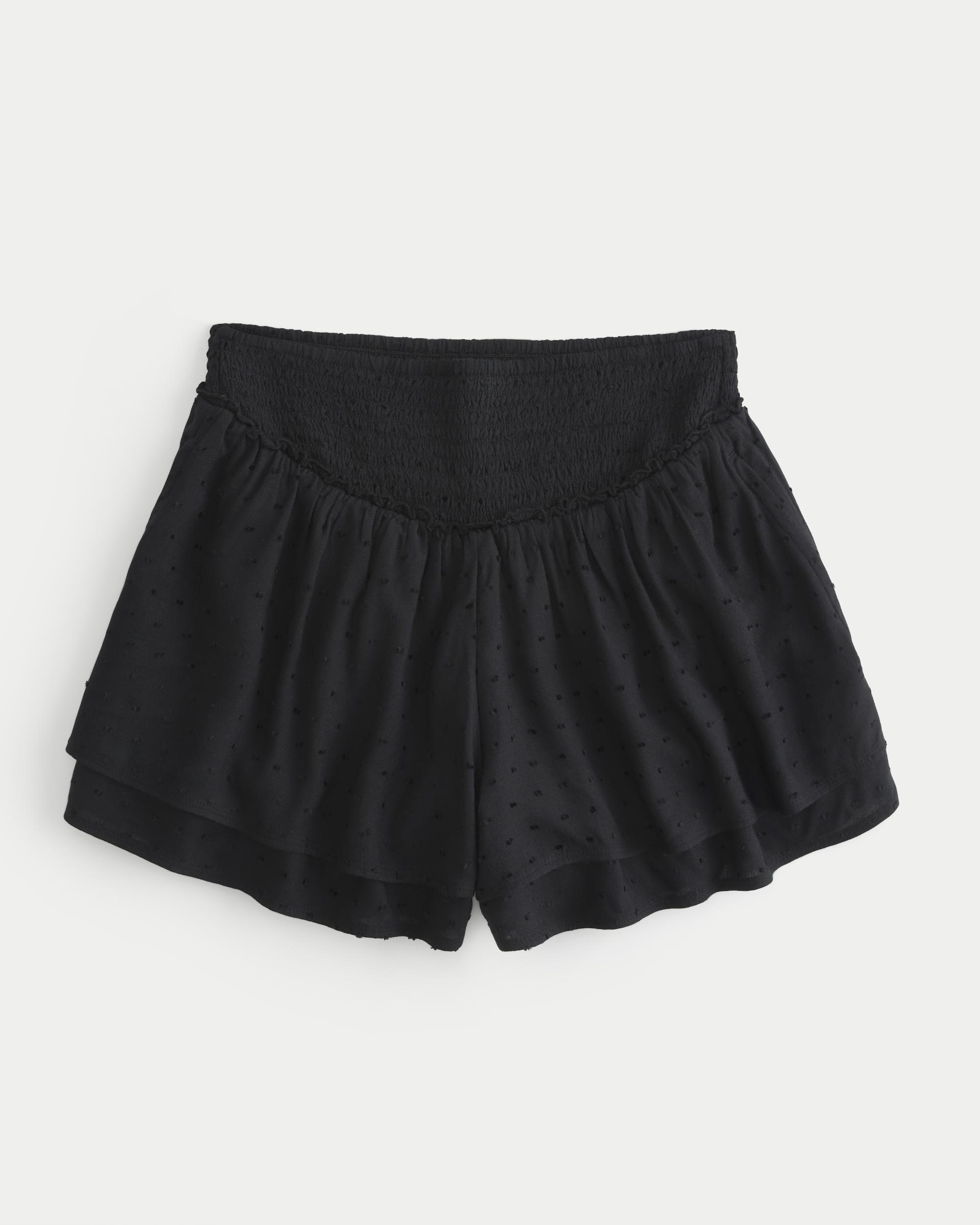 Ultra High-Rise Tiered Shorts Product Image