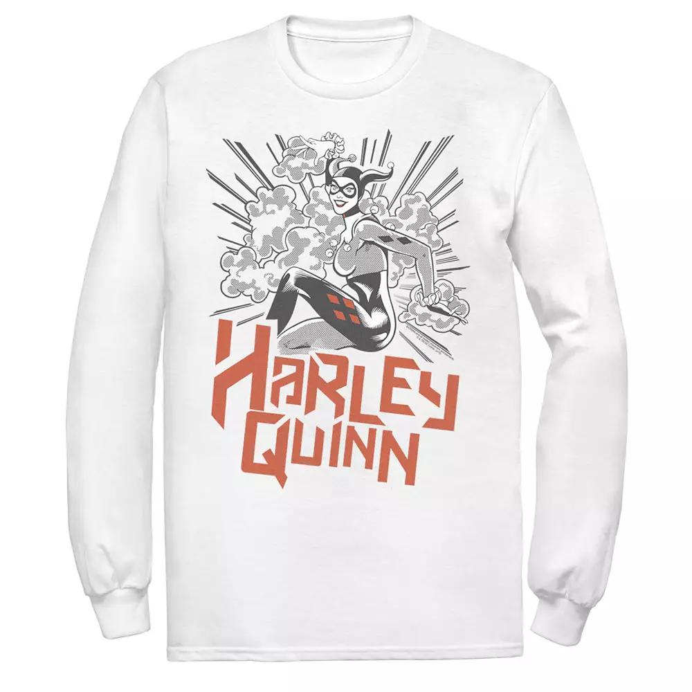 Men's DC Comics Harley Quinn Action Pose Tee,  Product Image
