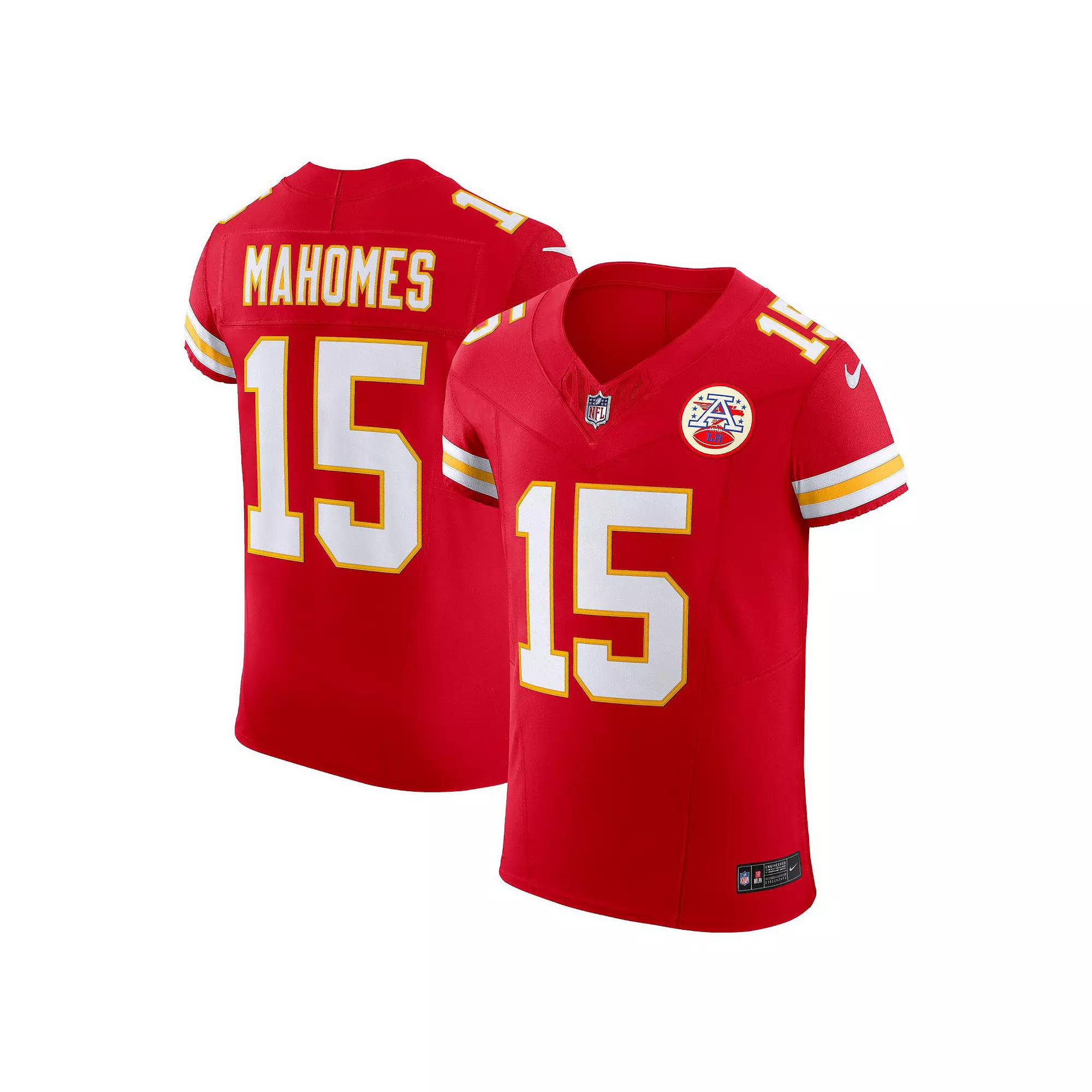 Men's Nike Patrick Mahomes Red Kansas City Chiefs Vapor F.U.S.E. Elite Jersey,  Product Image