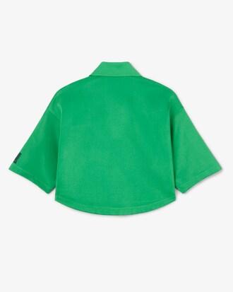 Runway Boxy Polo Collar Sweatshirt Product Image