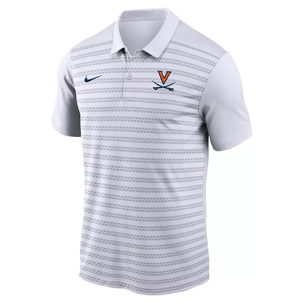 Men's Nike White Virginia Cavaliers 2024 Early Season Coaches Sideline Polo,  Product Image